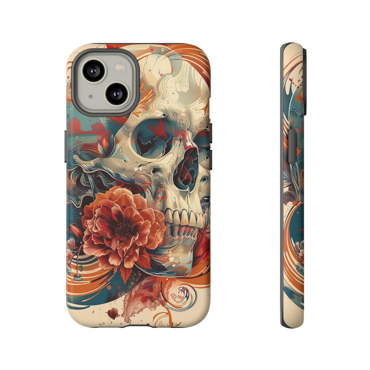 Tough Phone Case Skull 04