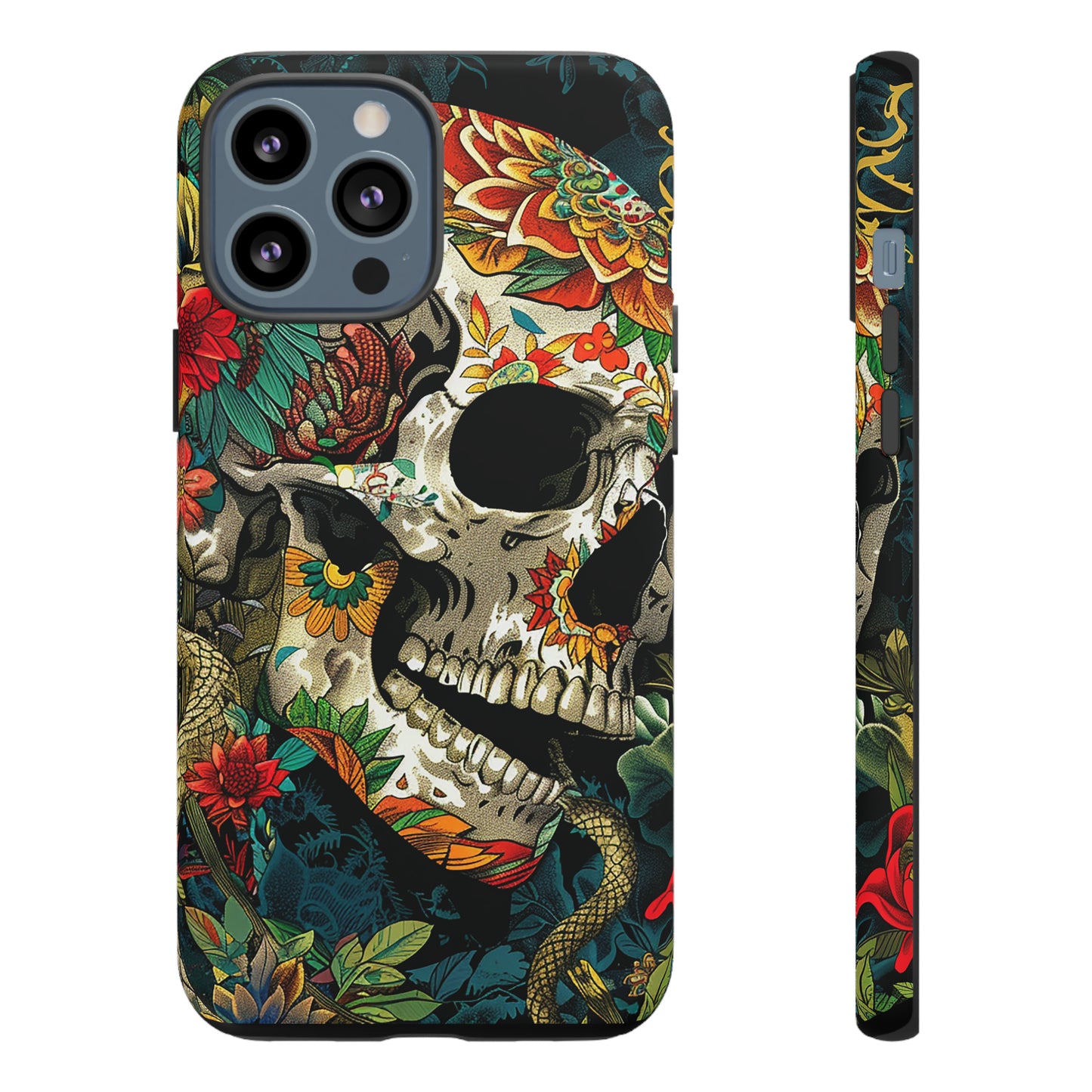 Tough Phone Case Skull 01