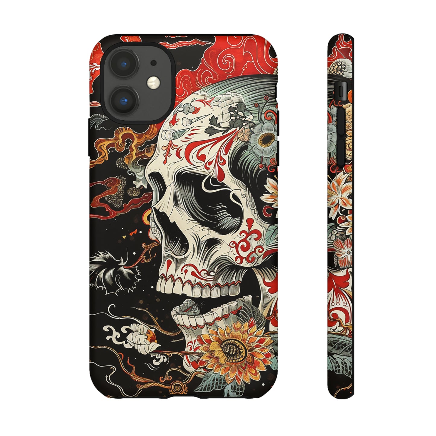 Tough Phone Case Skull 07