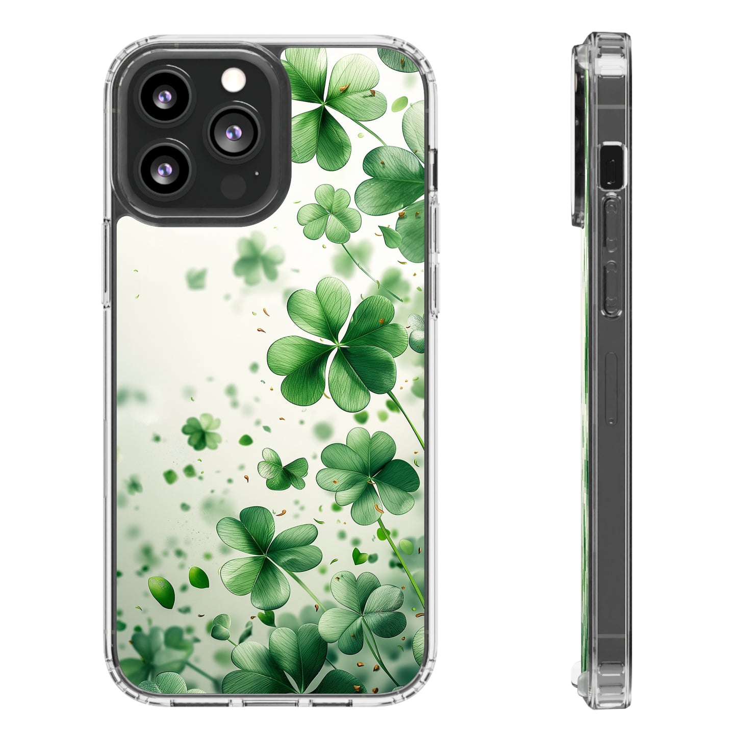 Clear Phone Cases Shamrock