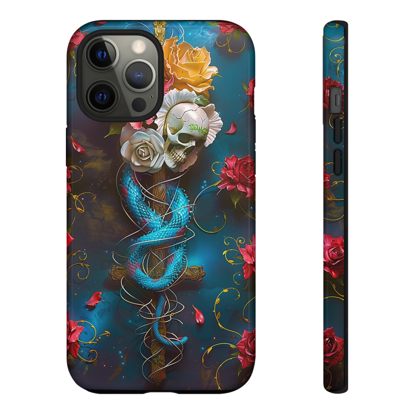 Tough Phone Cases Serpent & Roses