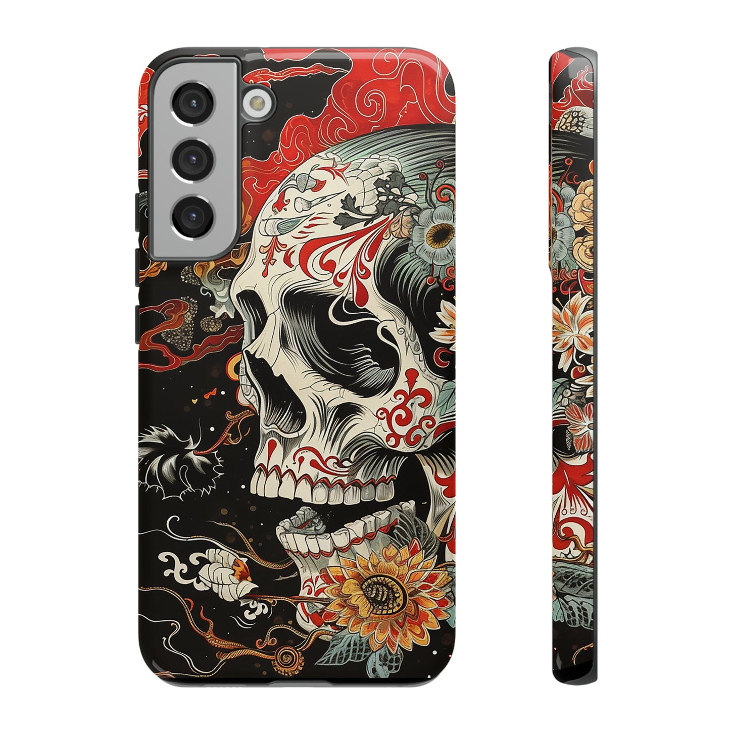 Tough Phone Case Skull 07