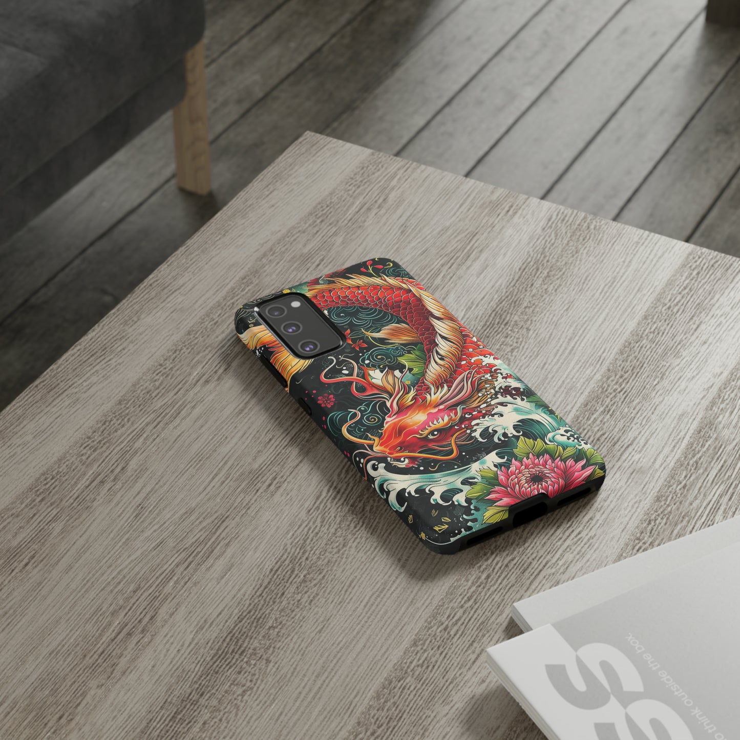 Tough Phone Case Japanese Koi Fish