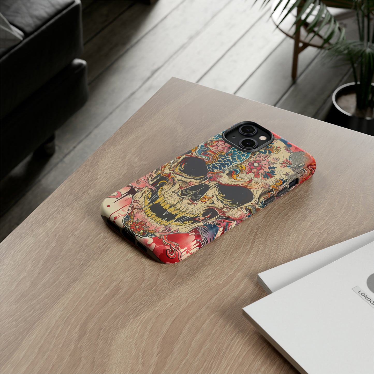 Tough Phone Case Skull 05