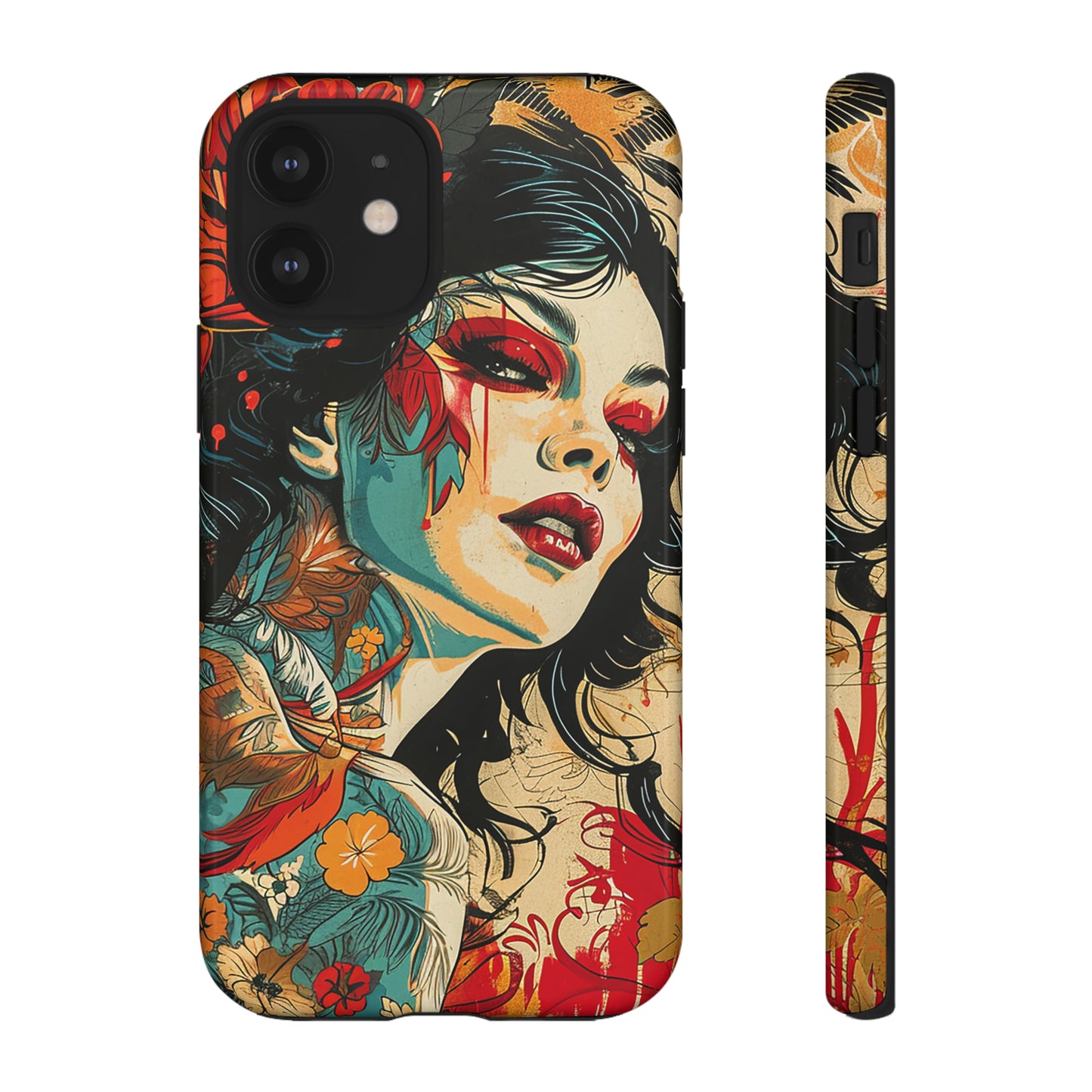 Tough Phone Case Lady 01