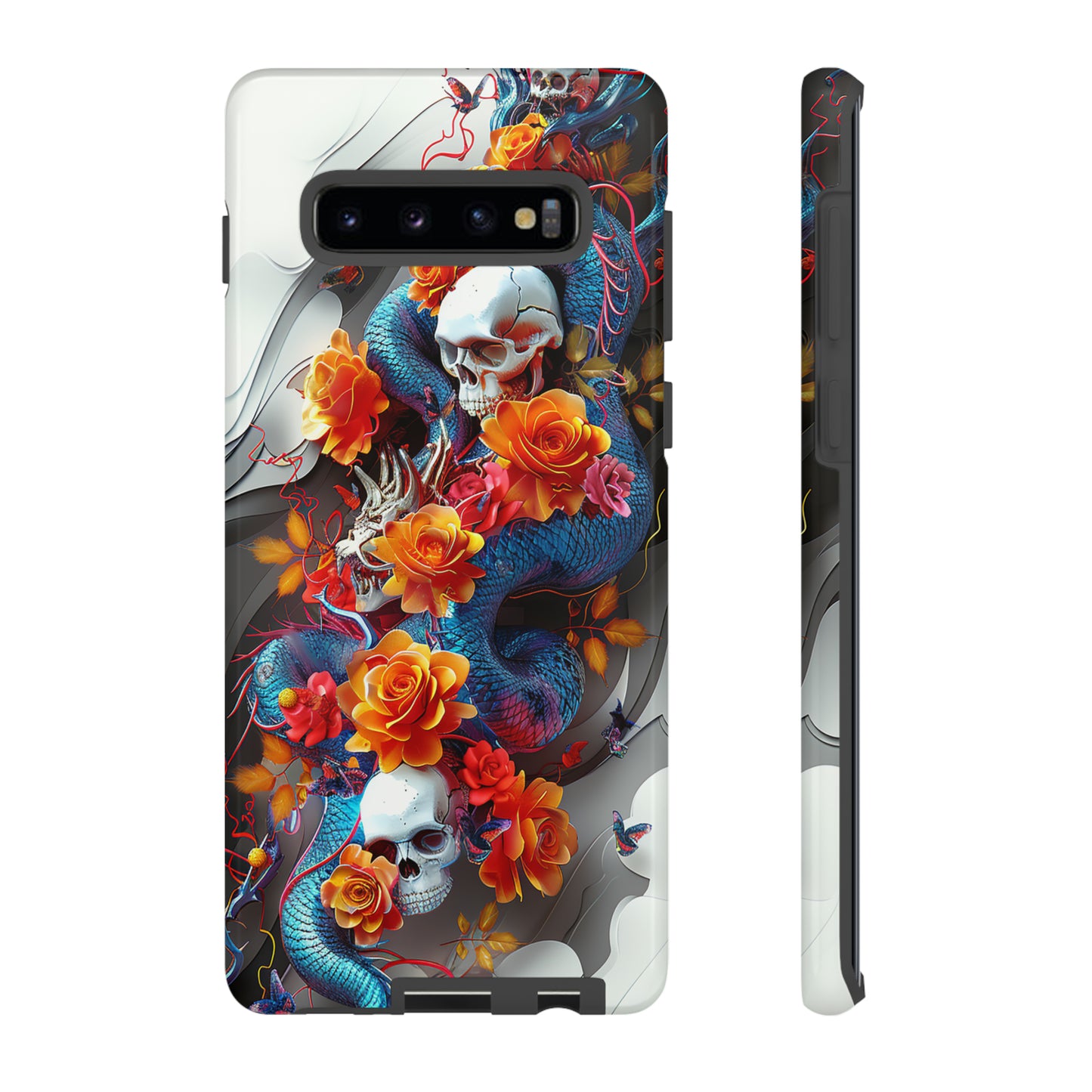 Tough Phone Case Skull 02