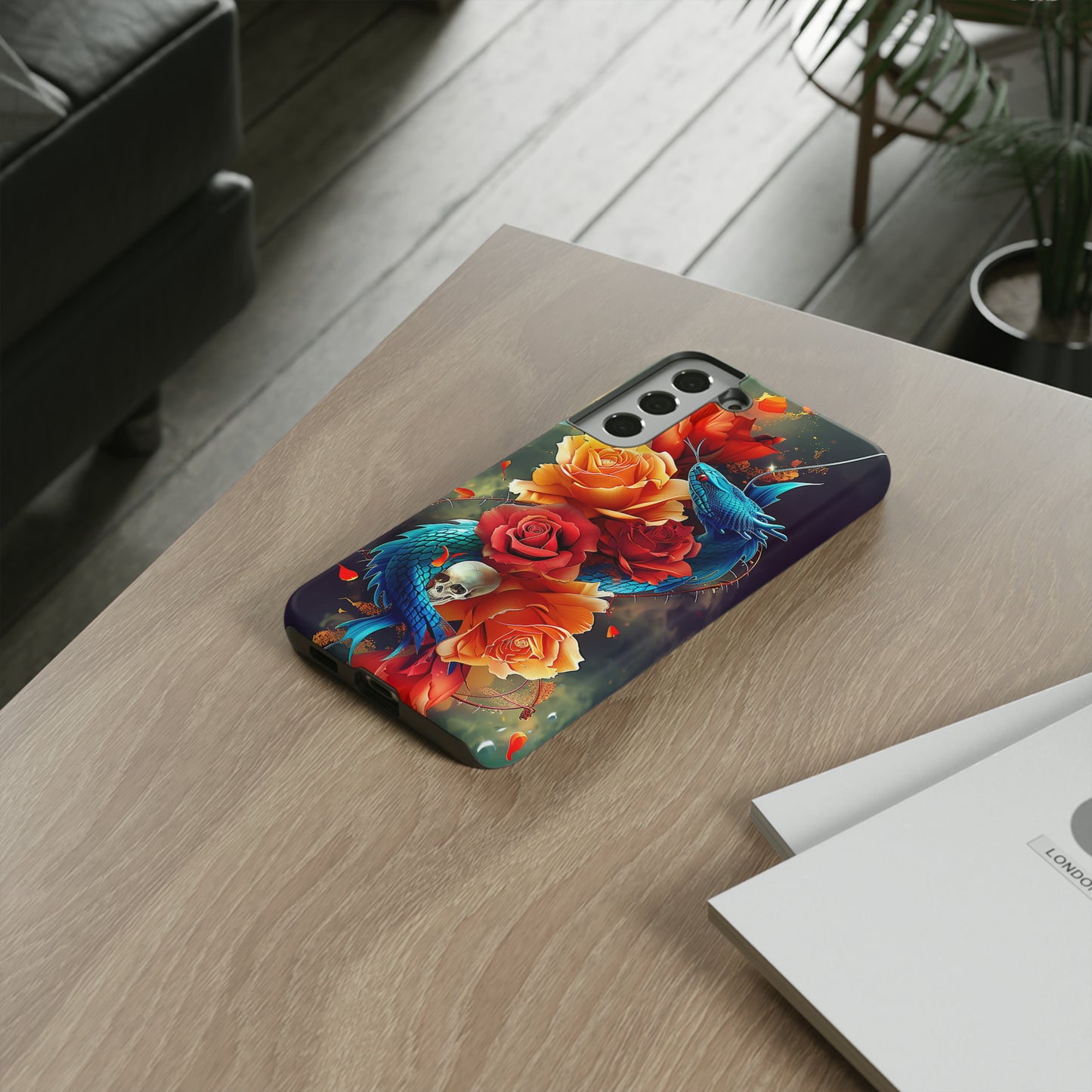 Tough Phone Cases Eternal Bloom and Beast