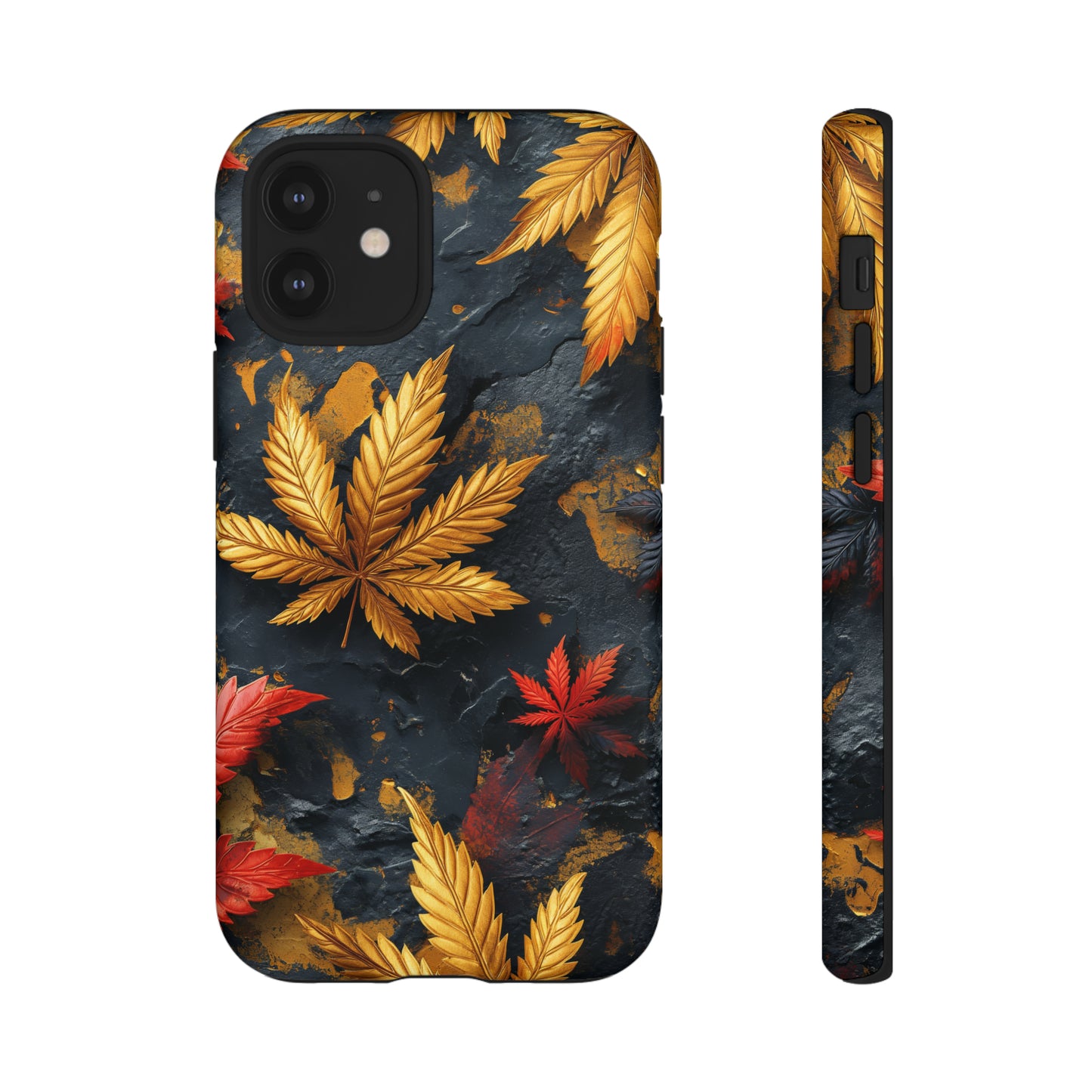 Tough Phone Case Cannabis Gold