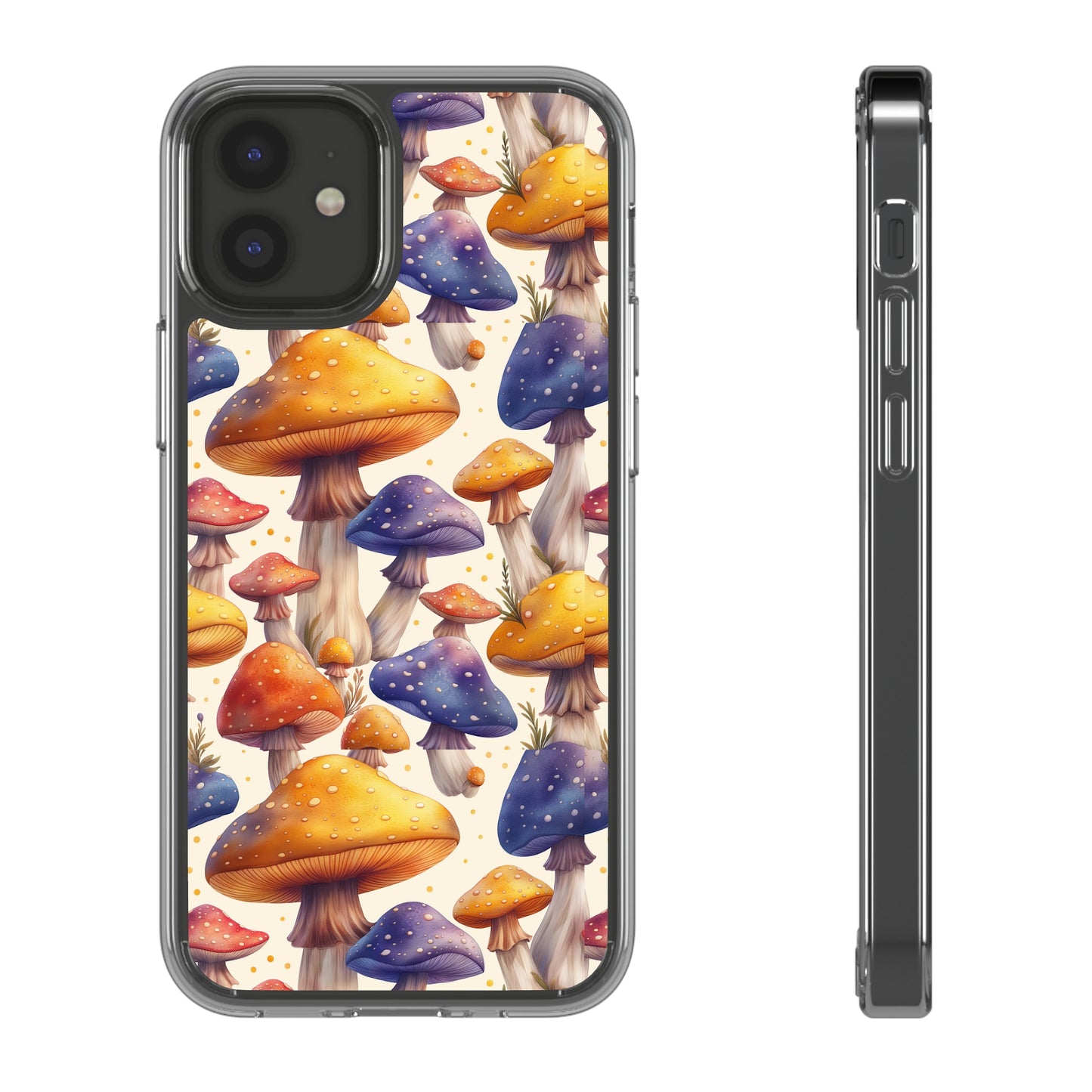 Clear Phone Cases Mushrooms