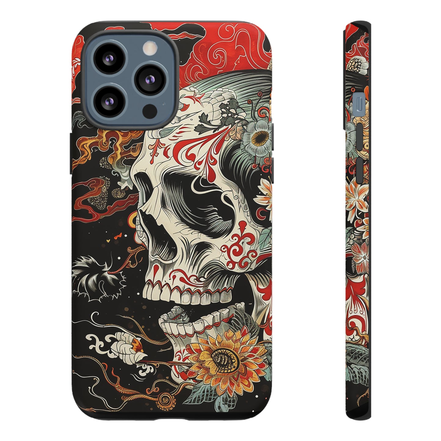 Tough Phone Case Skull 07