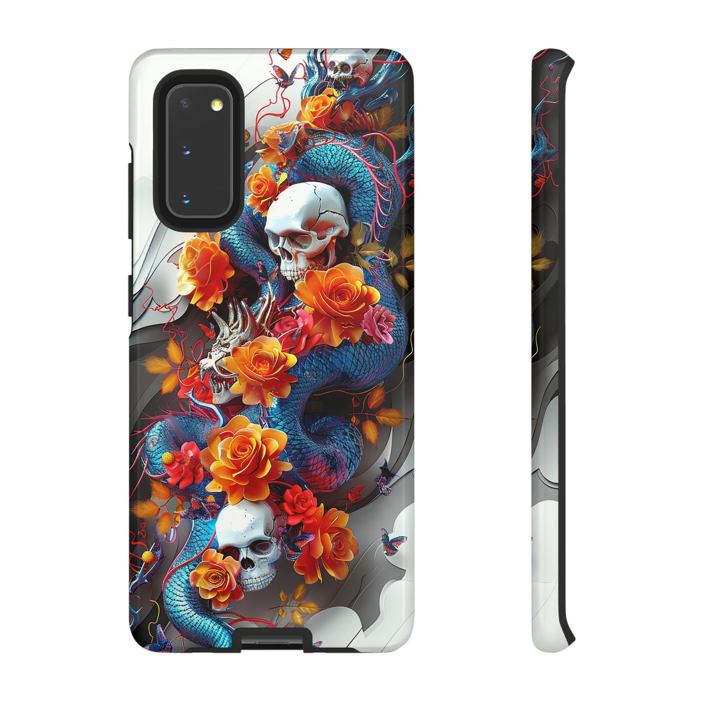 Tough Phone Case Skull 02