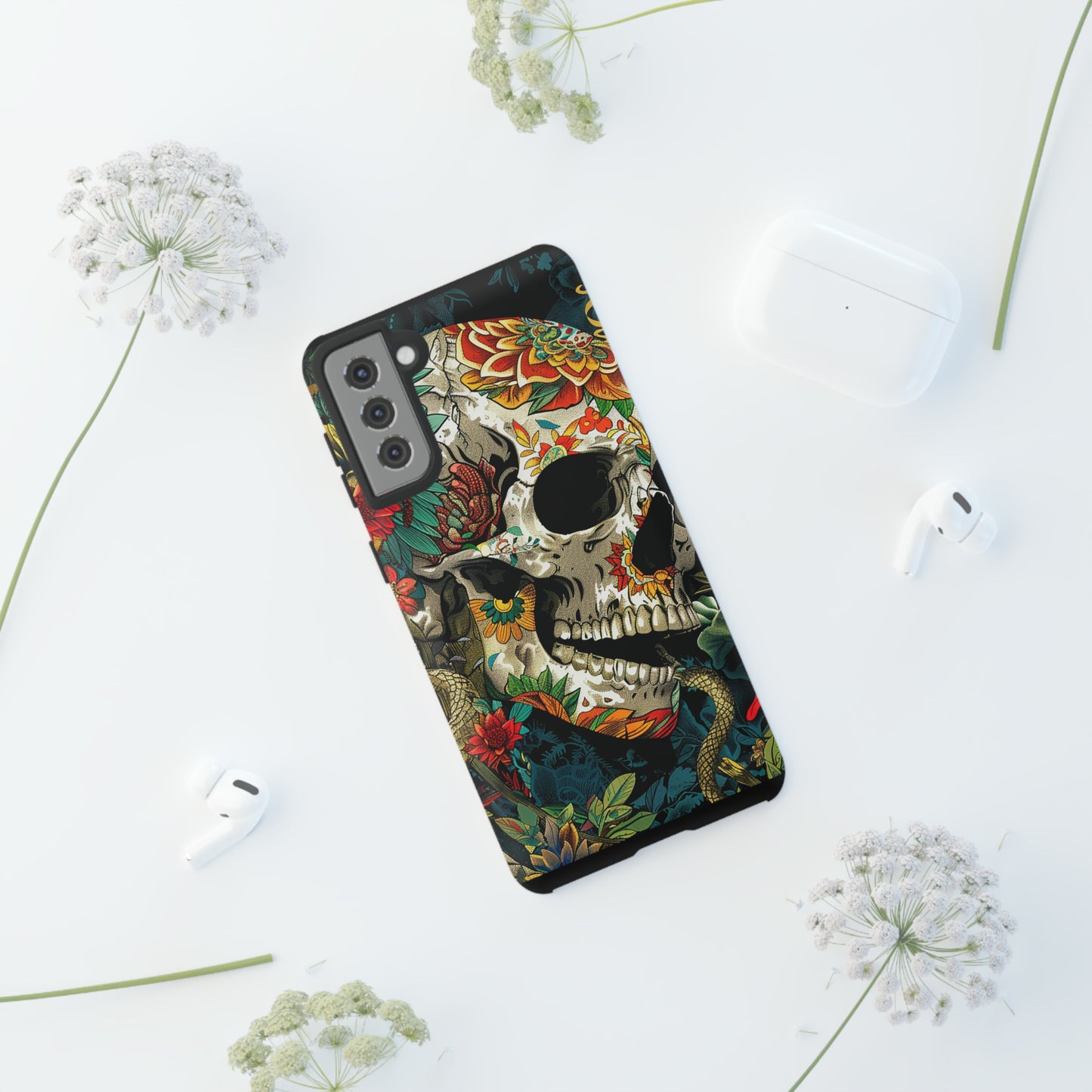 Tough Phone Case Skull 01