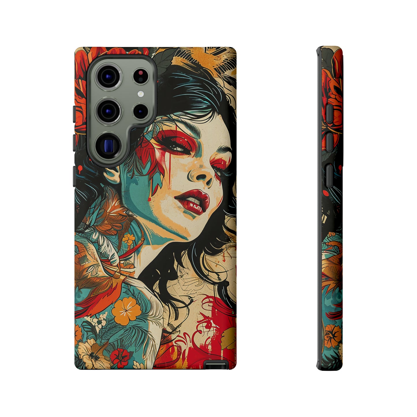 Tough Phone Case Lady 01