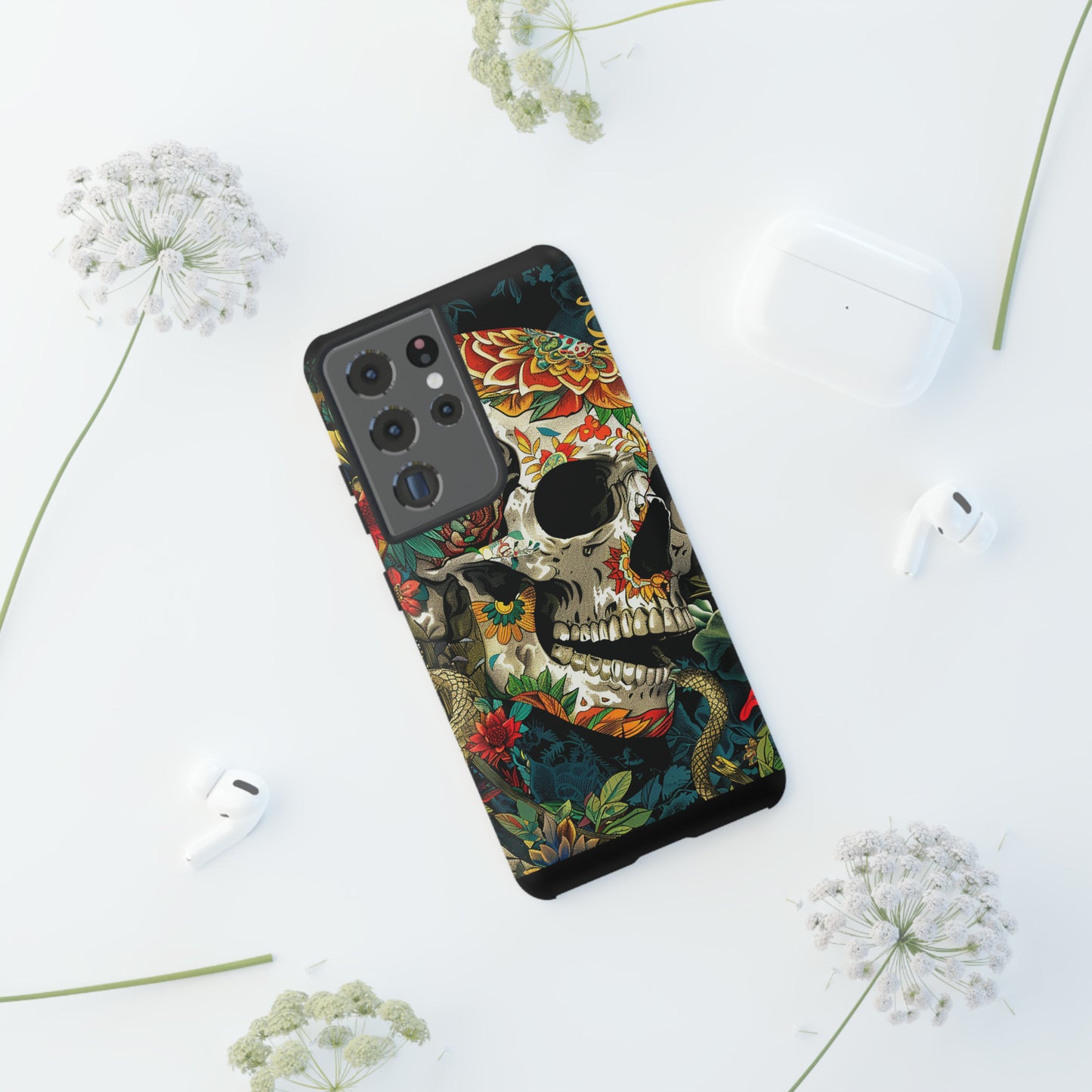 Tough Phone Case Skull 01