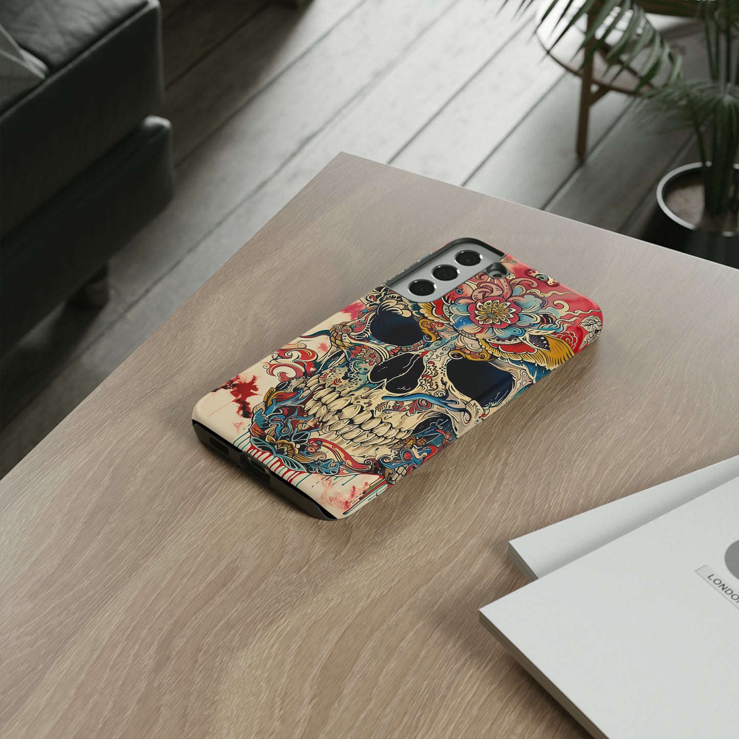 Tough Phone Case Skull 06