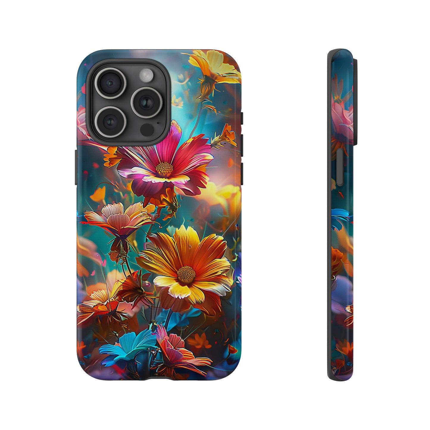 Tough Phone Case Flower 01