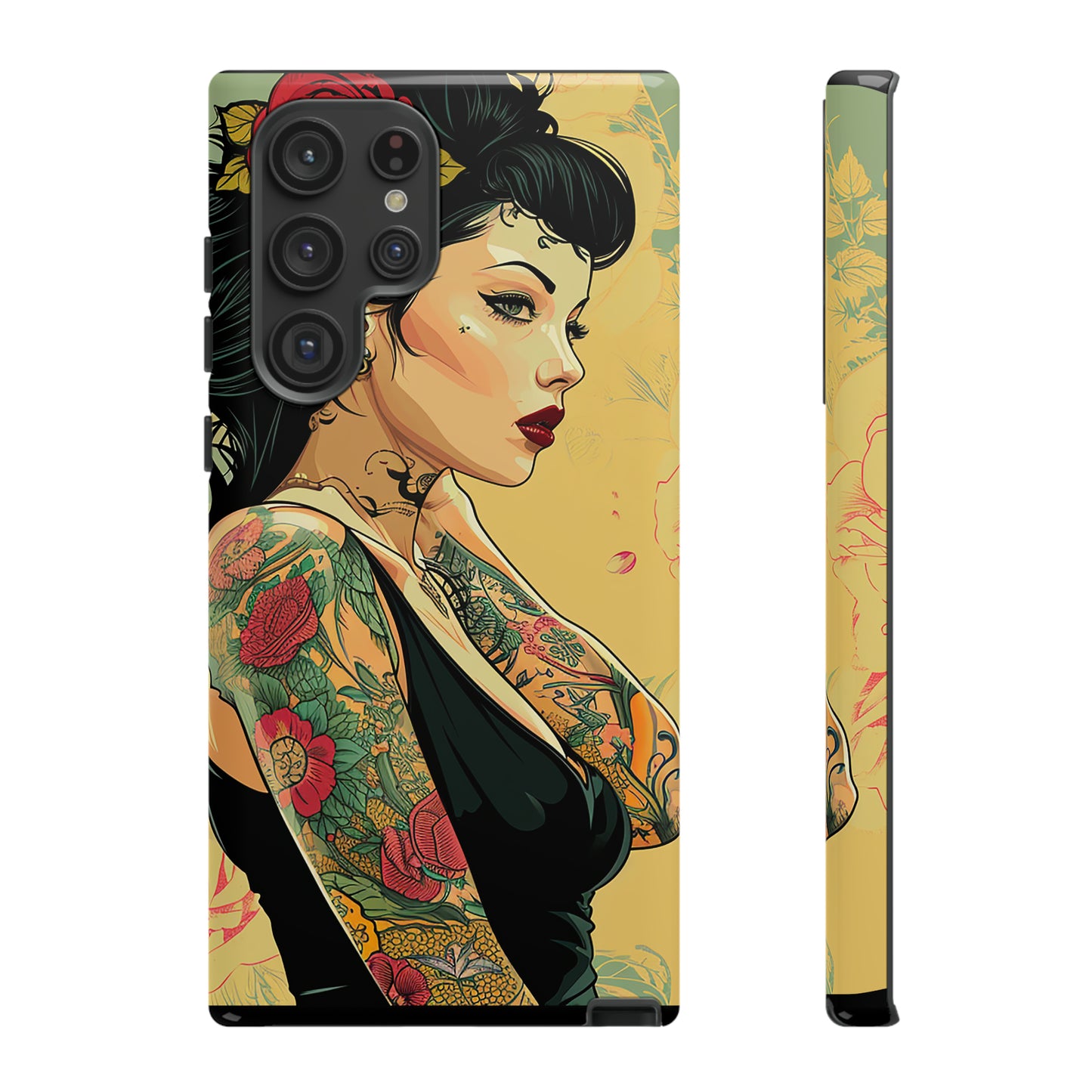 Tough Phone Case Lady 06