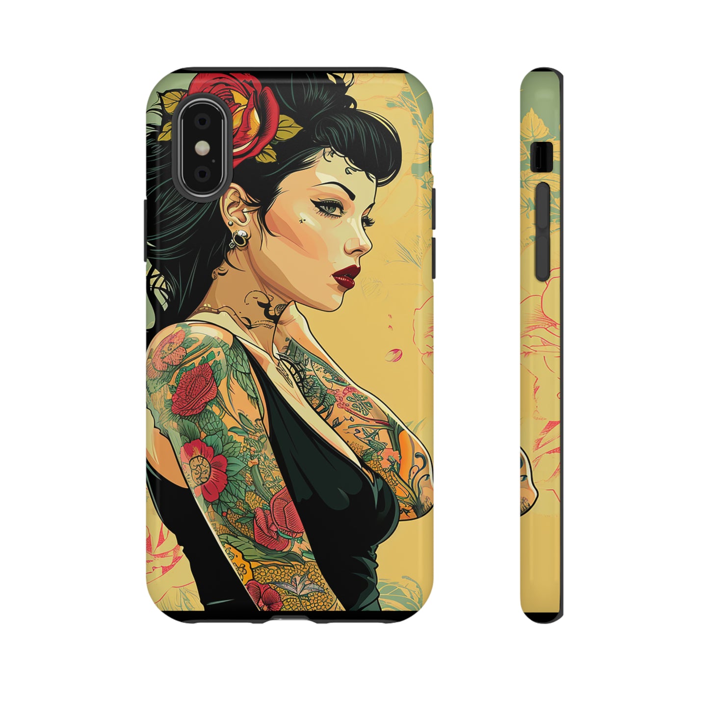 Tough Phone Case Lady 06