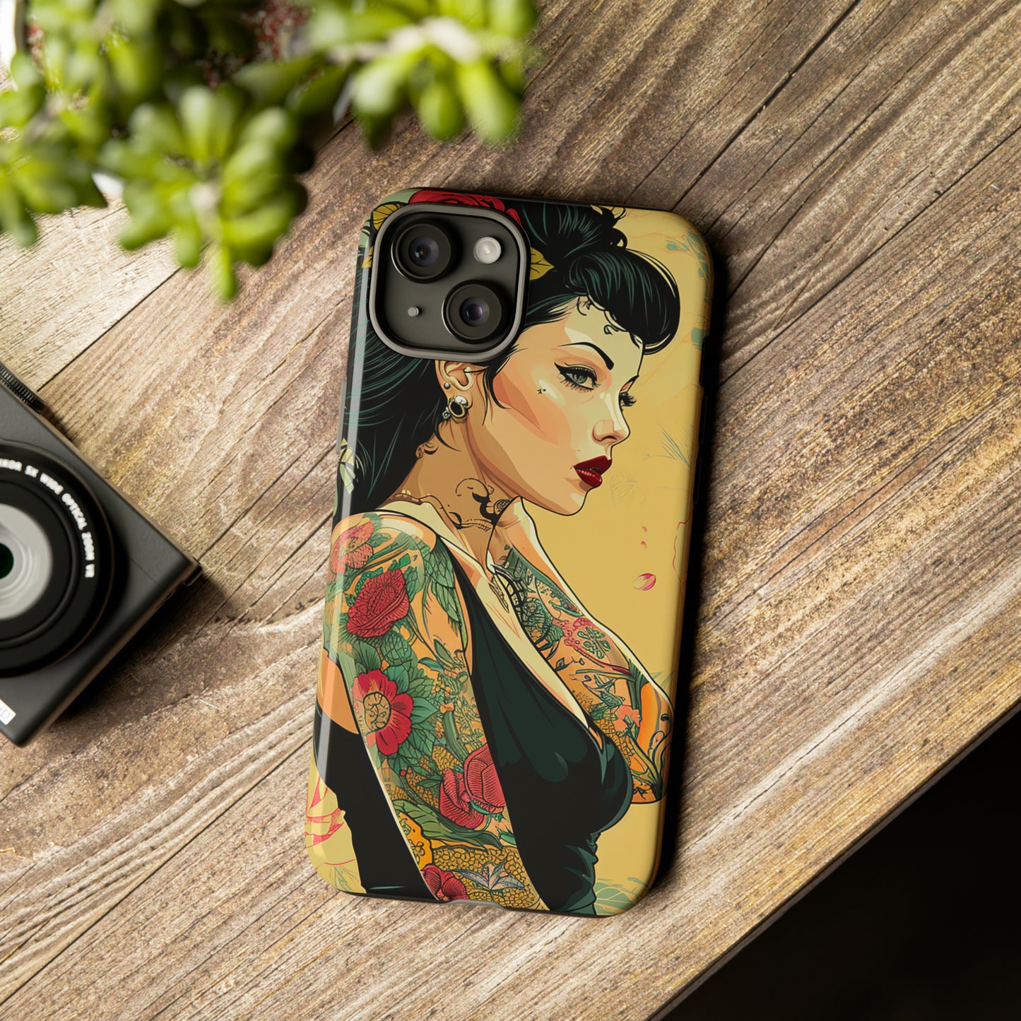 Tough Phone Case Lady 06