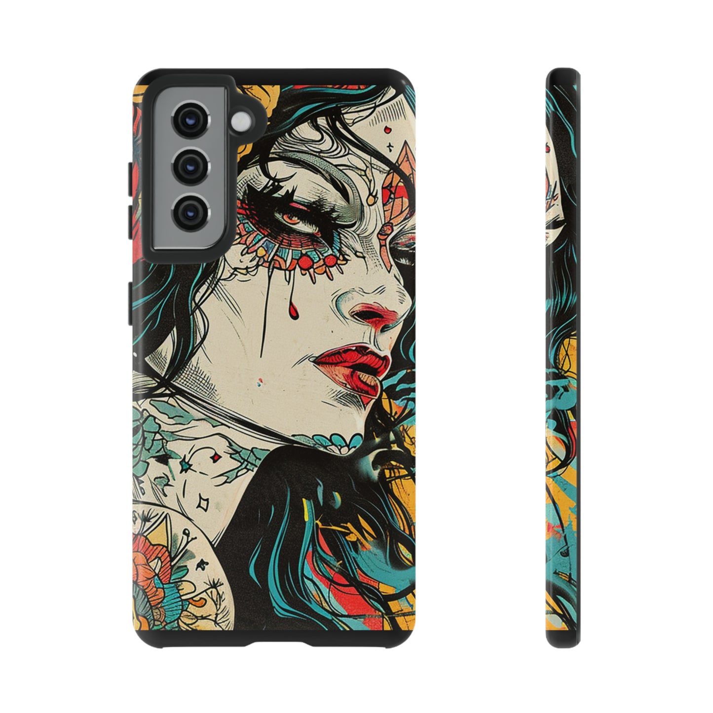 Tough Phone Case Lady 02