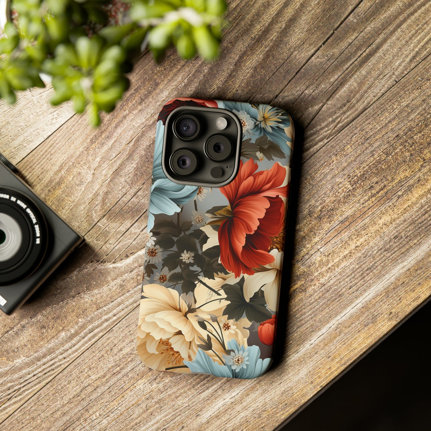 Tough Phone Case Floral