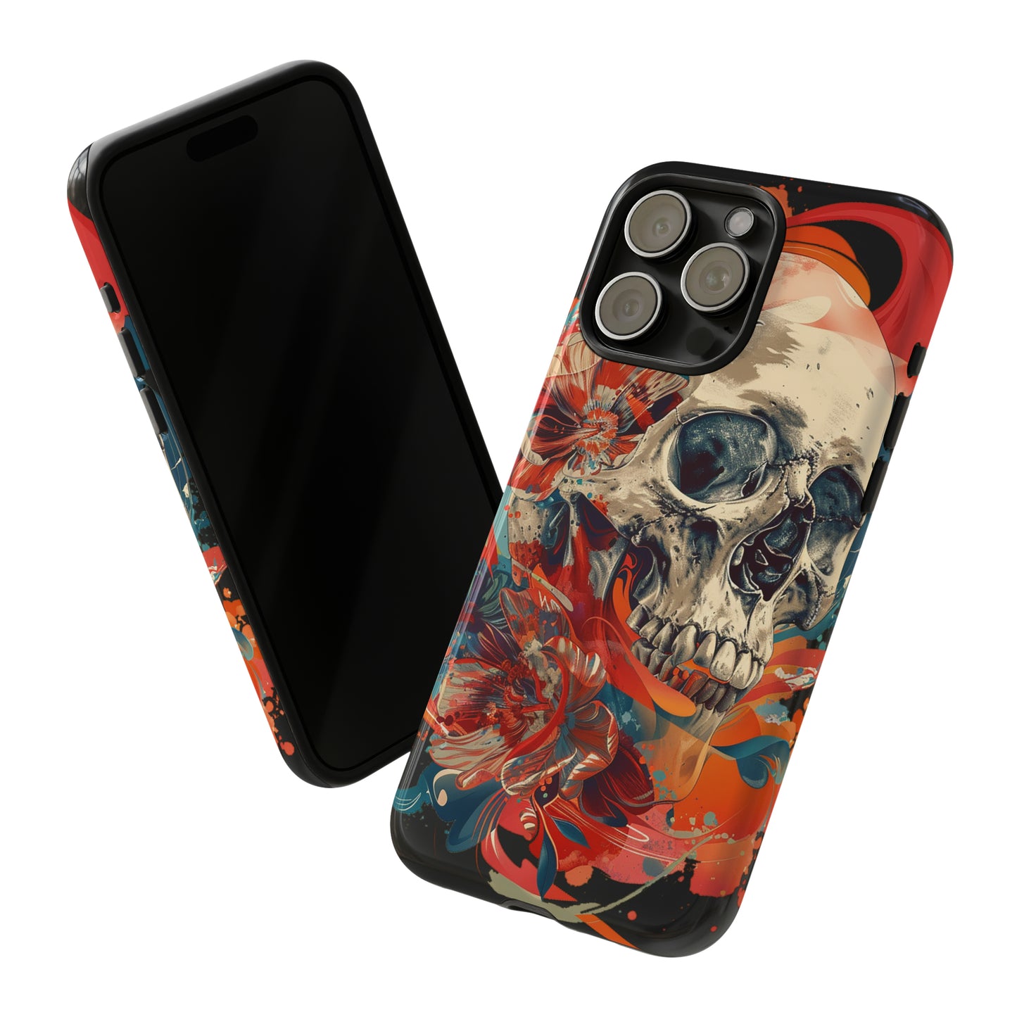 Tough Phone Case Skull 03