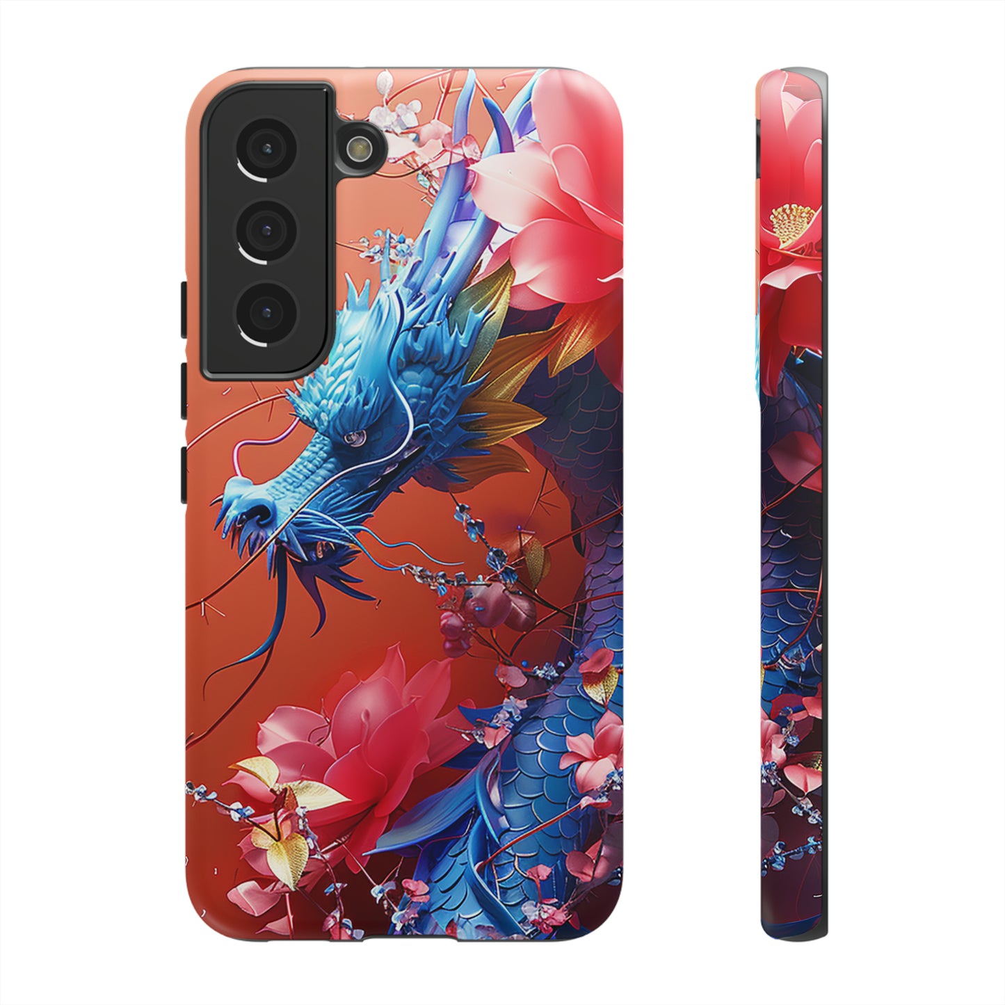 Tough Phone Cases Azure Serpent