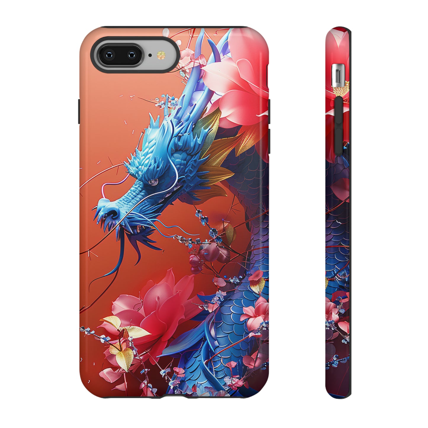 Tough Phone Cases Azure Serpent