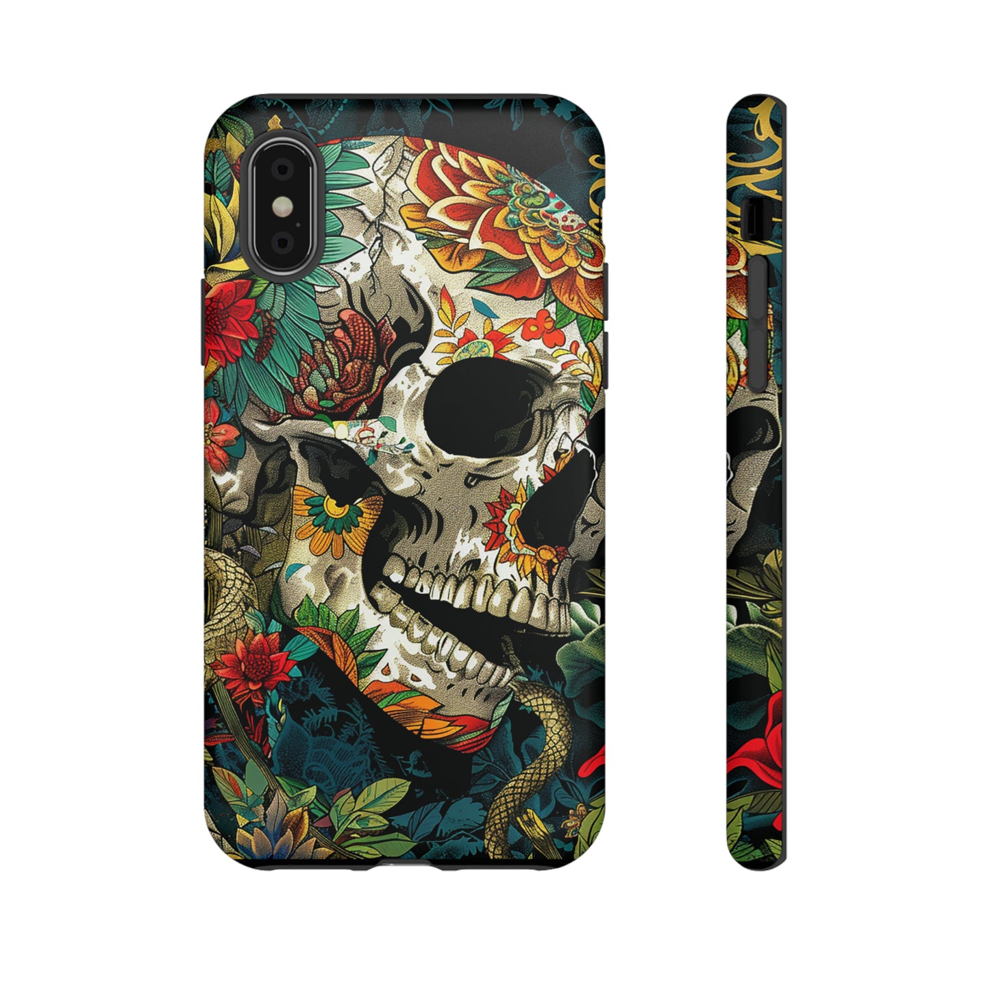 Tough Phone Case Skull 01