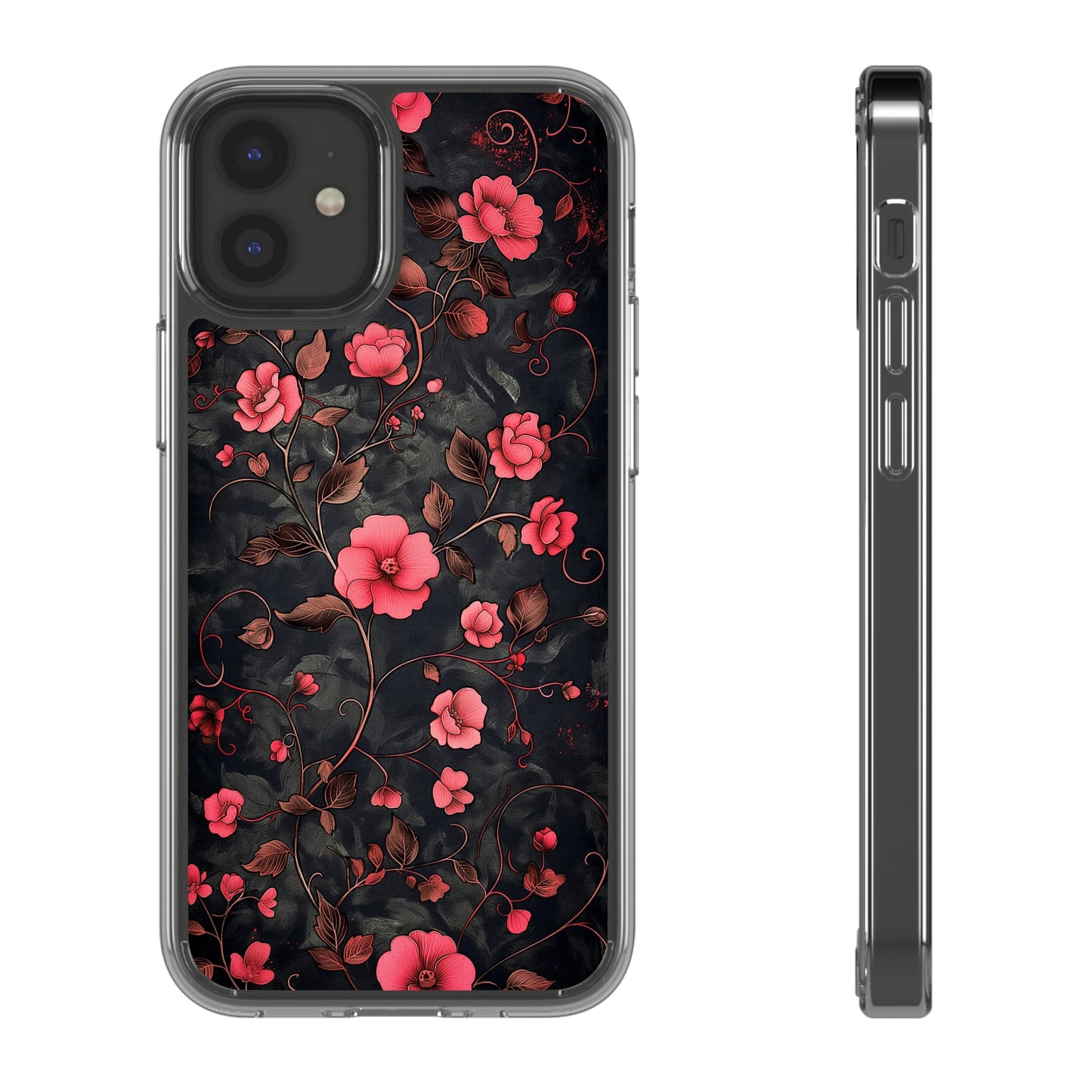 Clear Phone Cases Floral Art