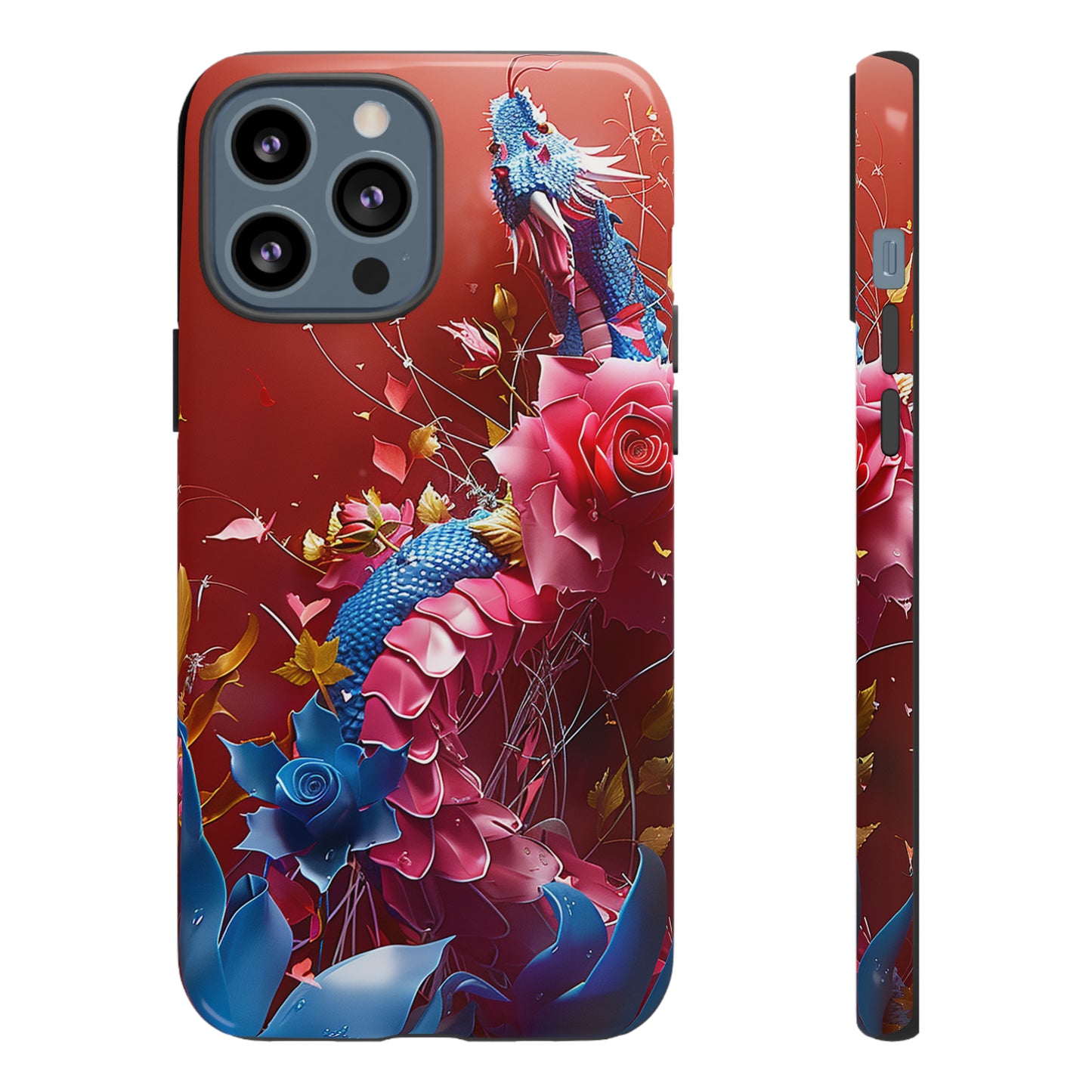 Tough Phone Cases Dragon's Blossom