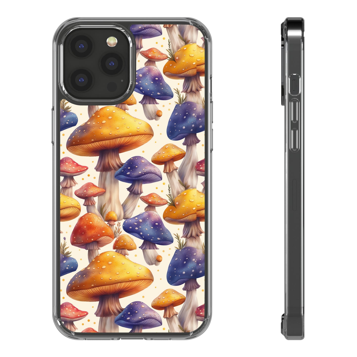 Clear Phone Cases Mushrooms