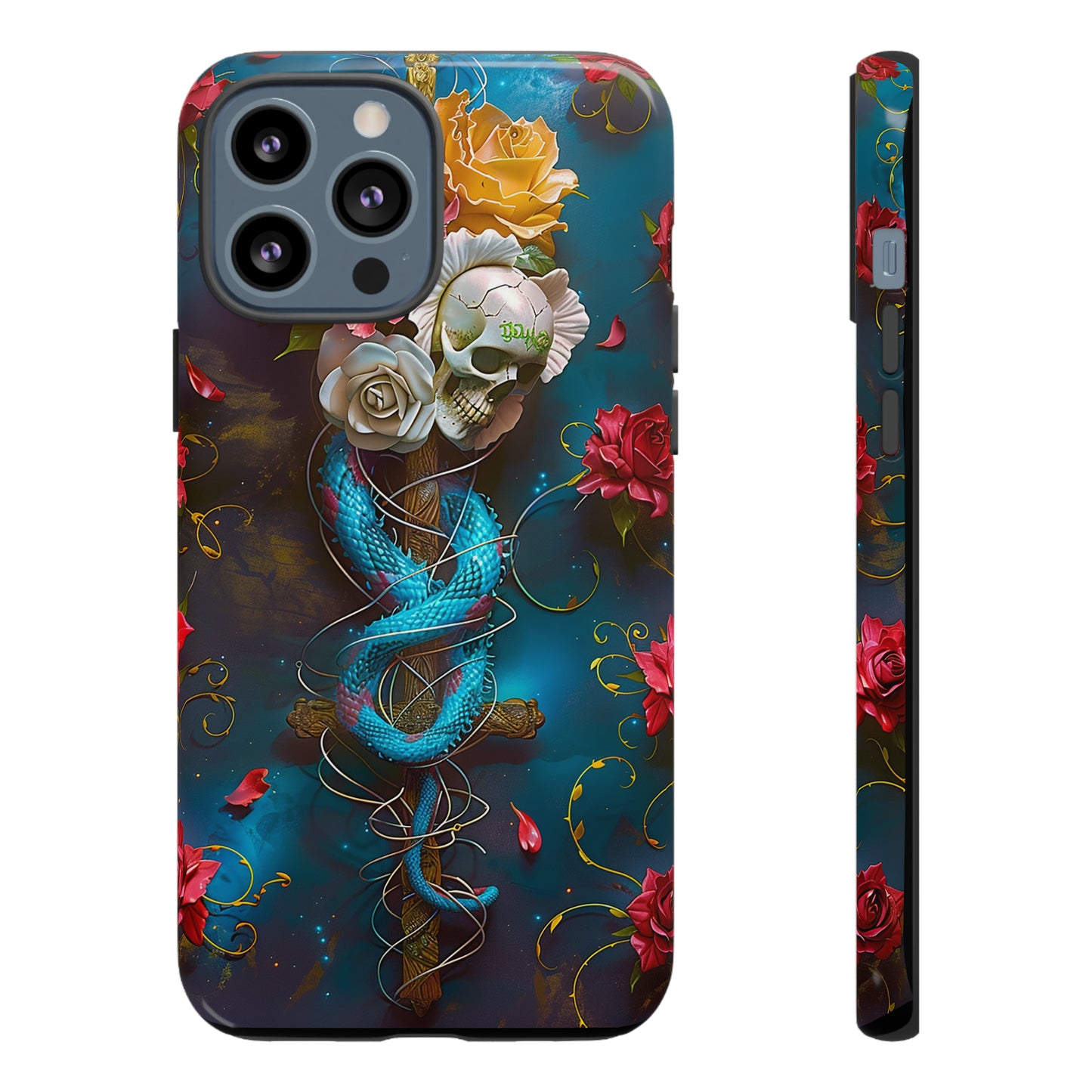 Tough Phone Cases Serpent & Roses