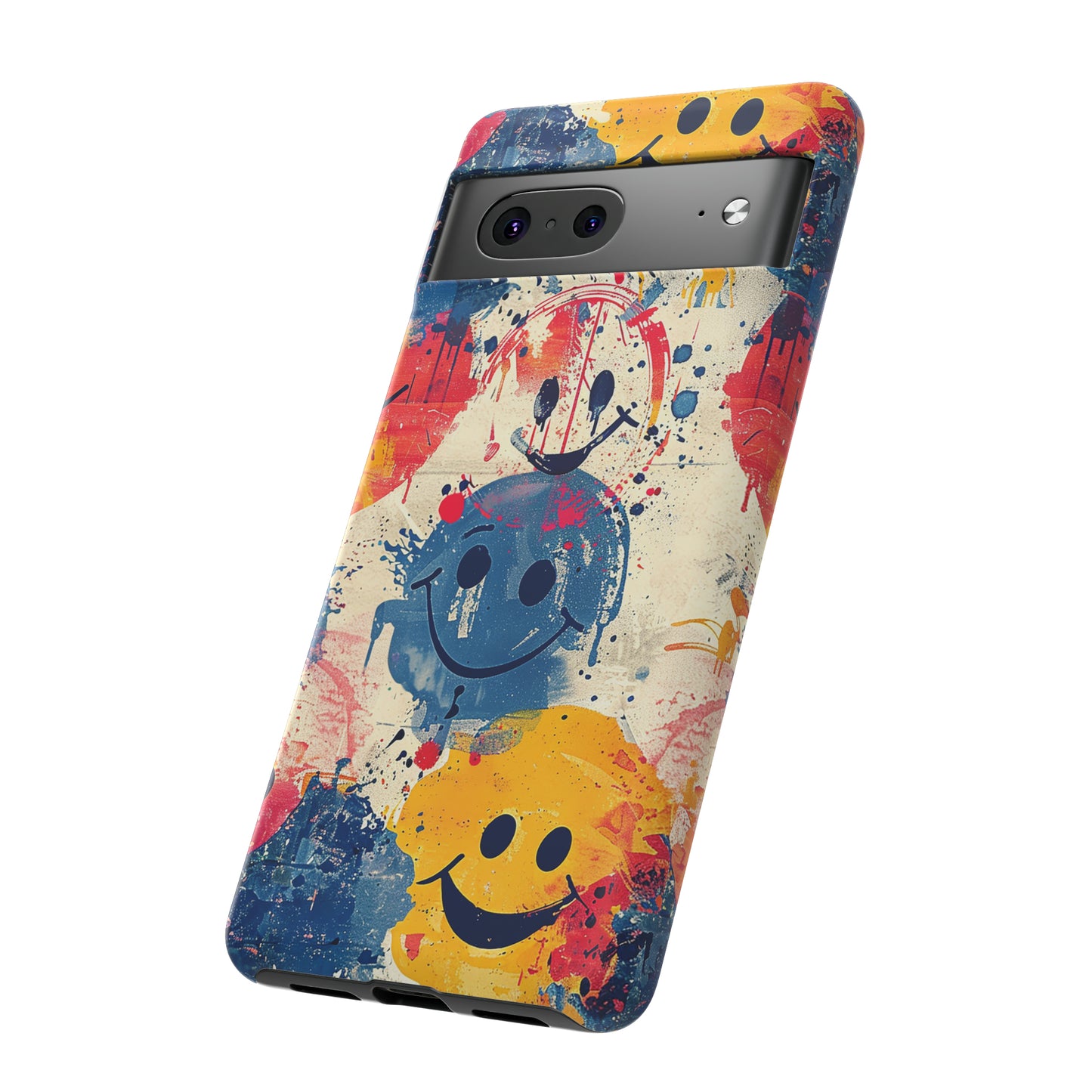 Tough Phone Case Happy Face