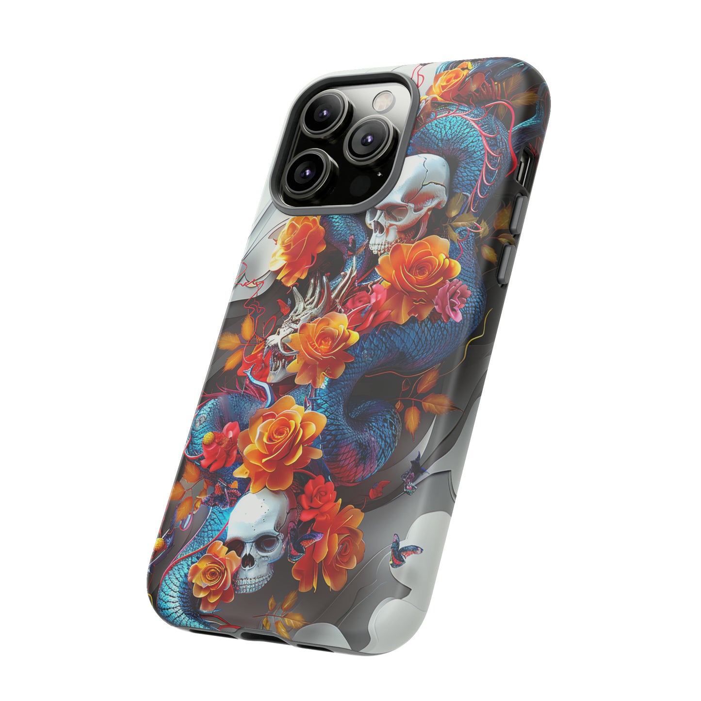 Tough Phone Case Skull 02