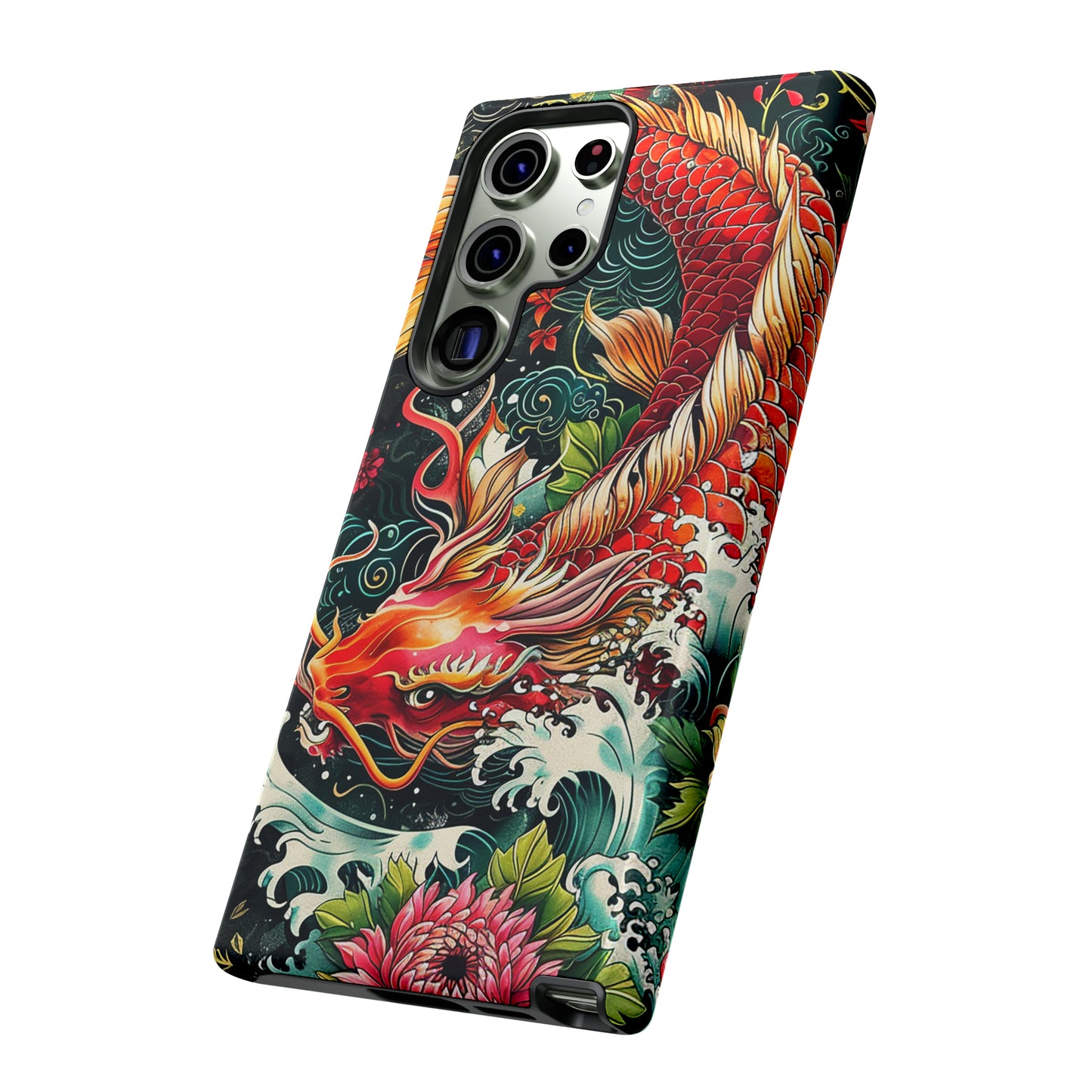 Tough Phone Case Japanese Koi Fish