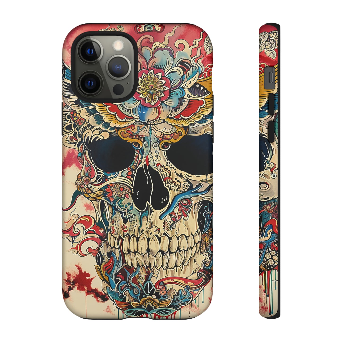 Tough Phone Case Skull 06