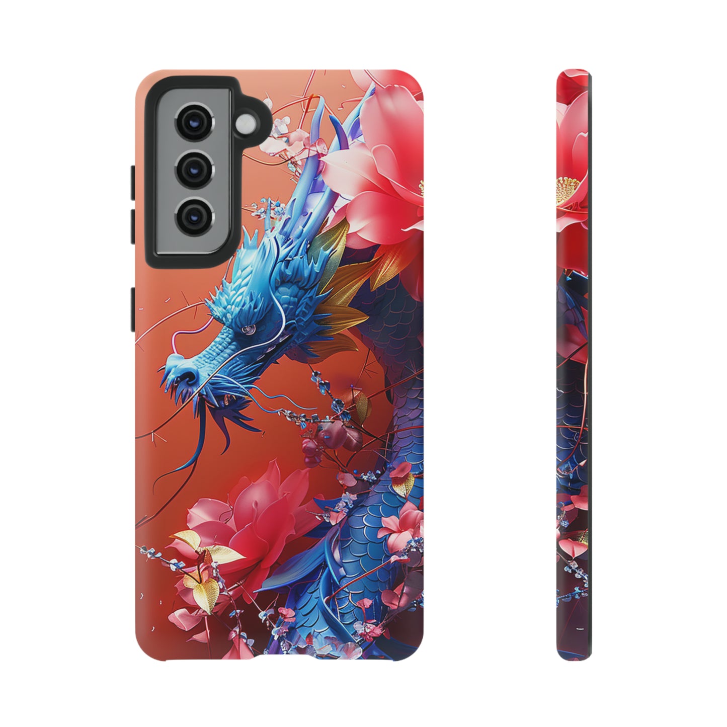 Tough Phone Cases Azure Serpent