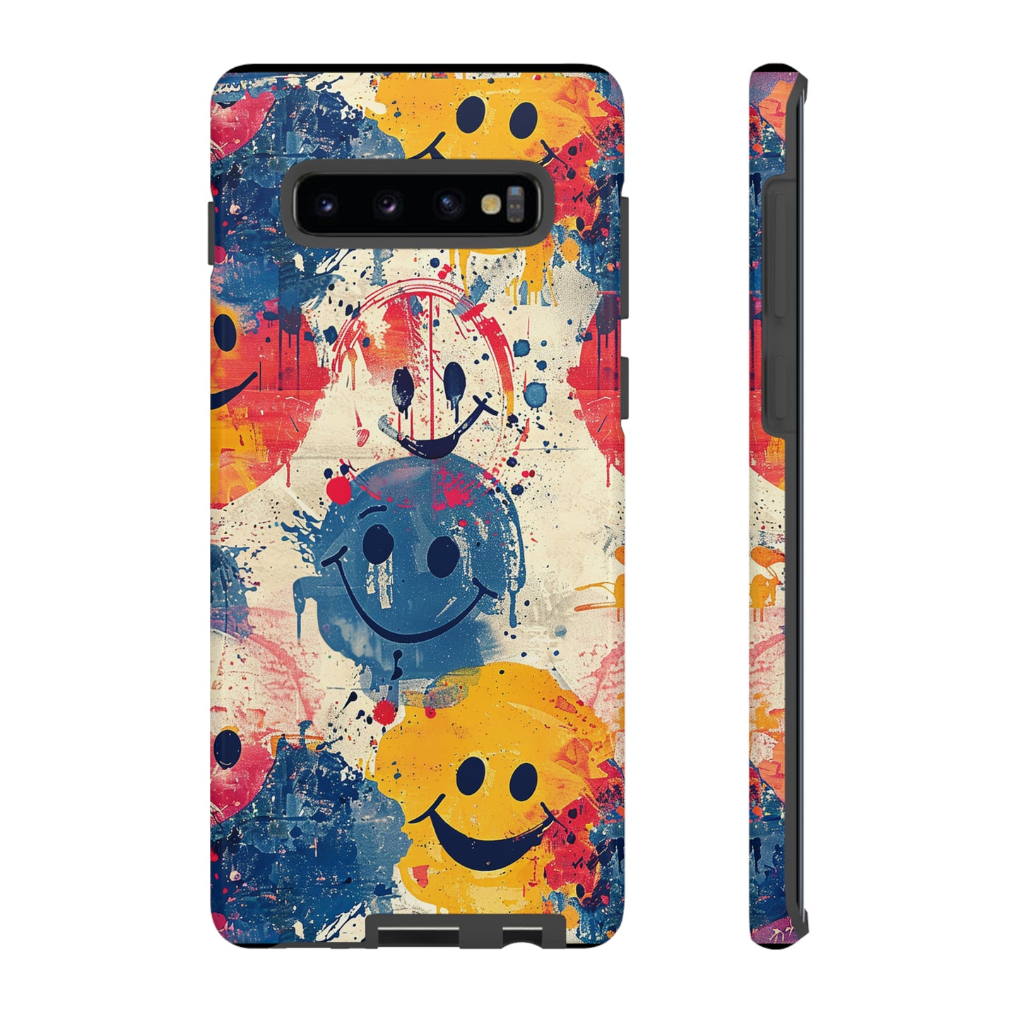 Tough Phone Case Happy Face