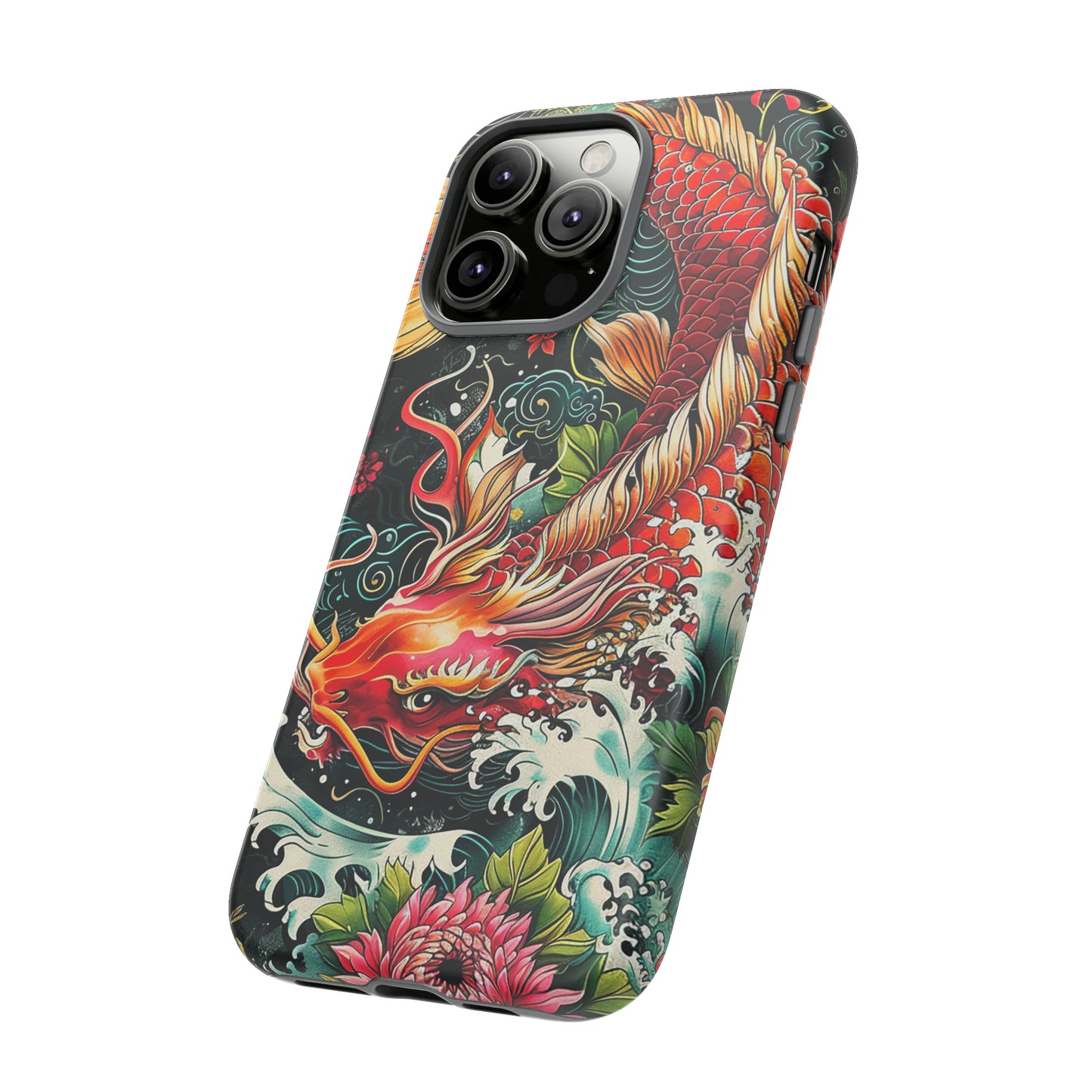 Tough Phone Case Japanese Koi Fish