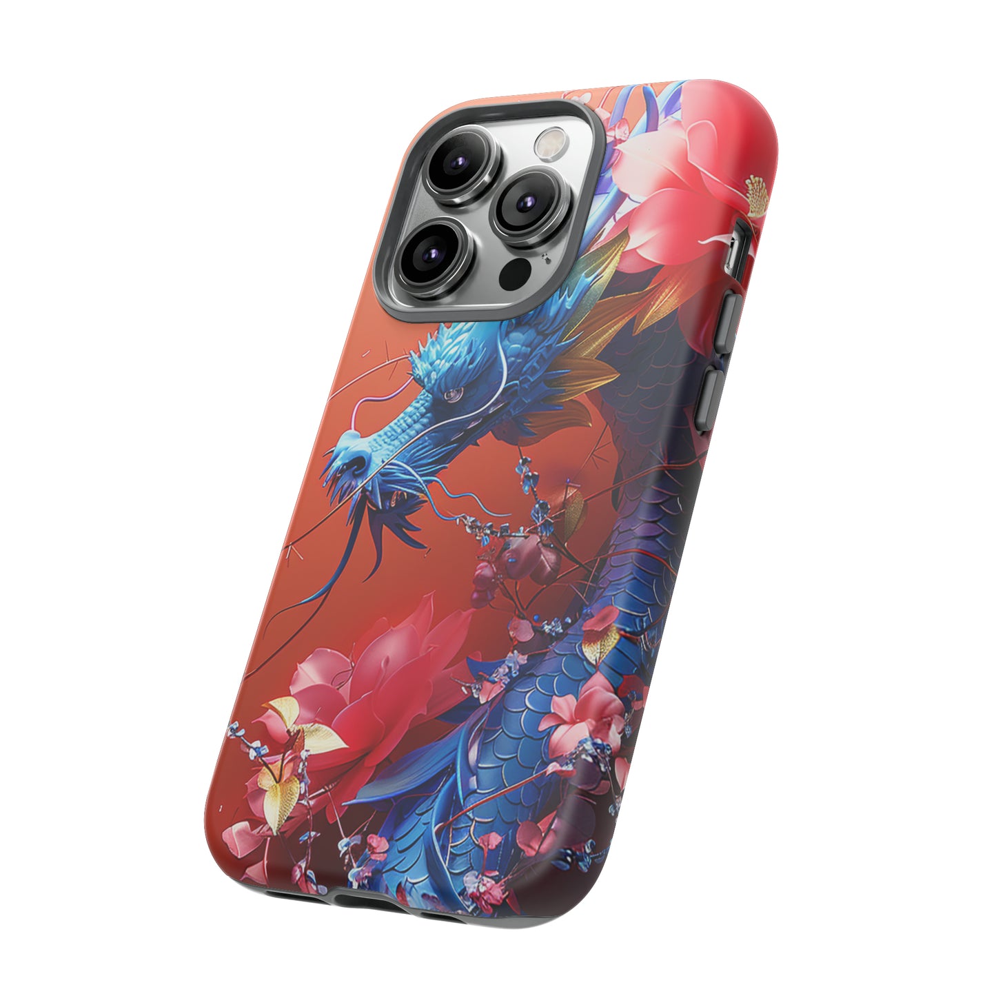 Tough Phone Cases Azure Serpent