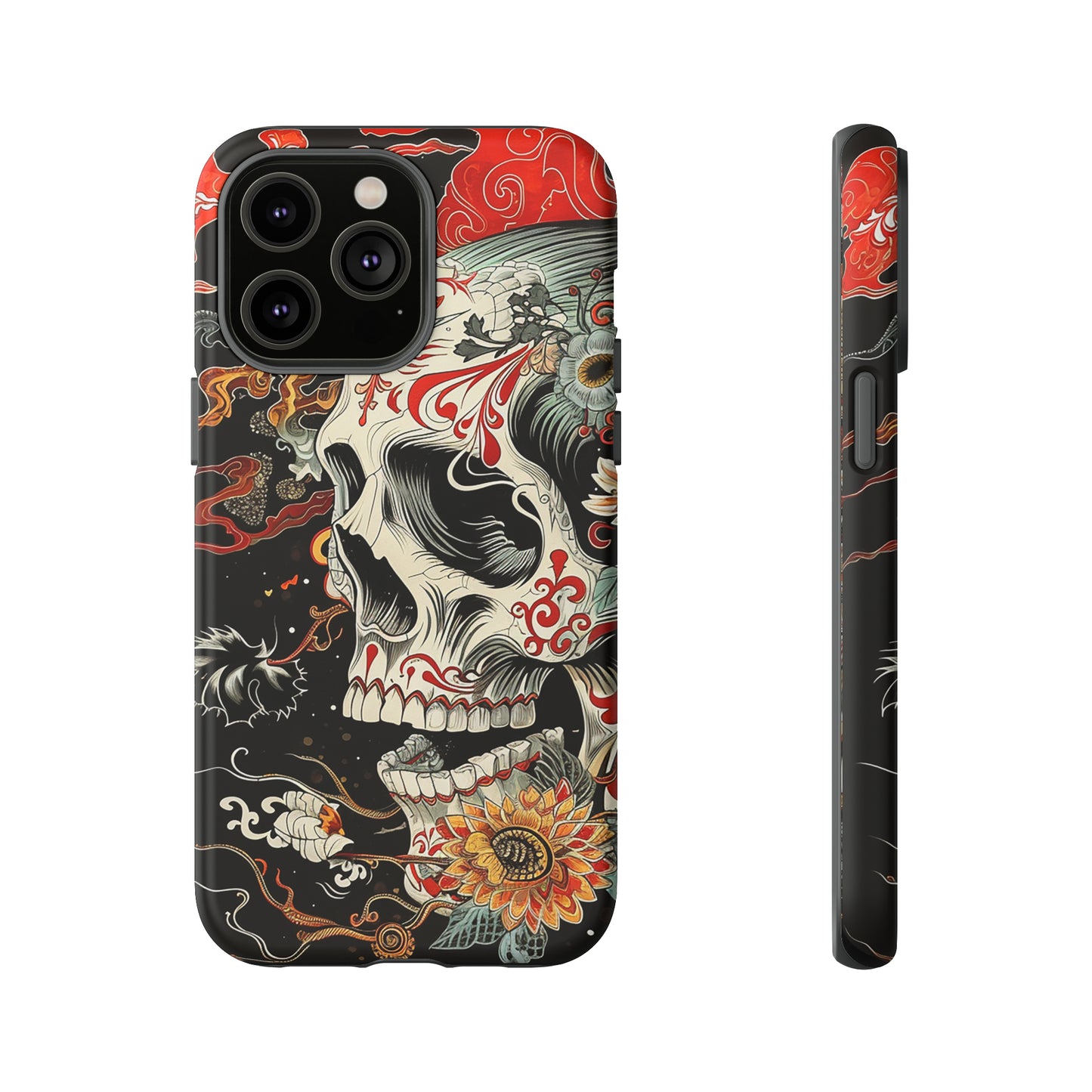 Tough Phone Case Skull 07