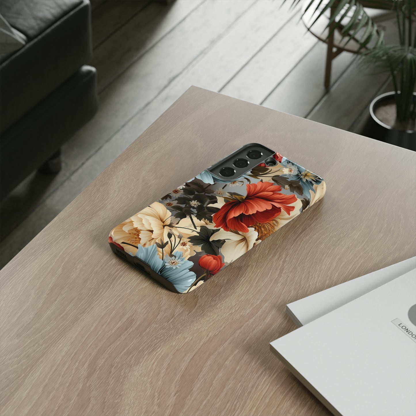 Tough Phone Case Floral