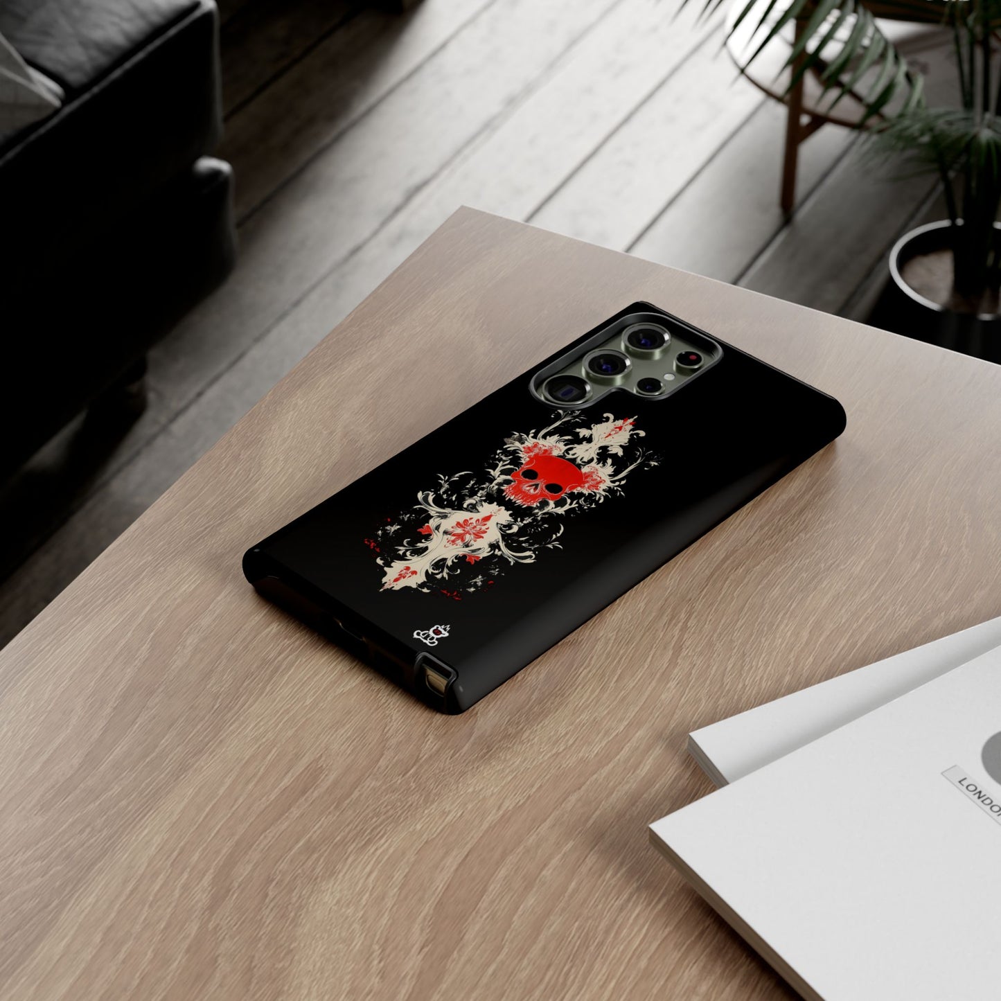 Tough Cases: Crimson Baroque Skull
