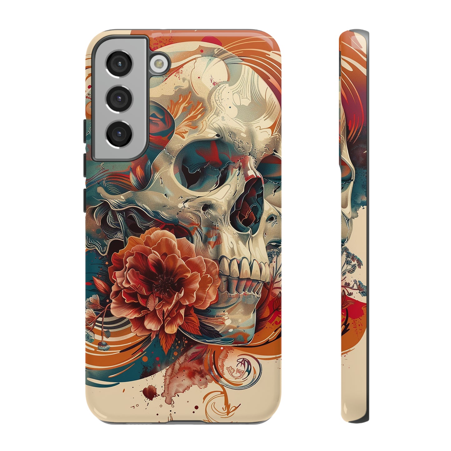 Tough Phone Case Skull 04