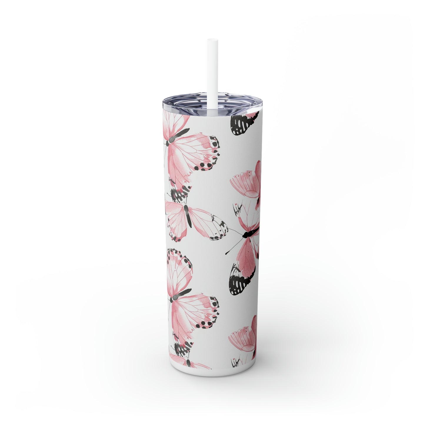 Skinny Tumbler with Straw, 20oz