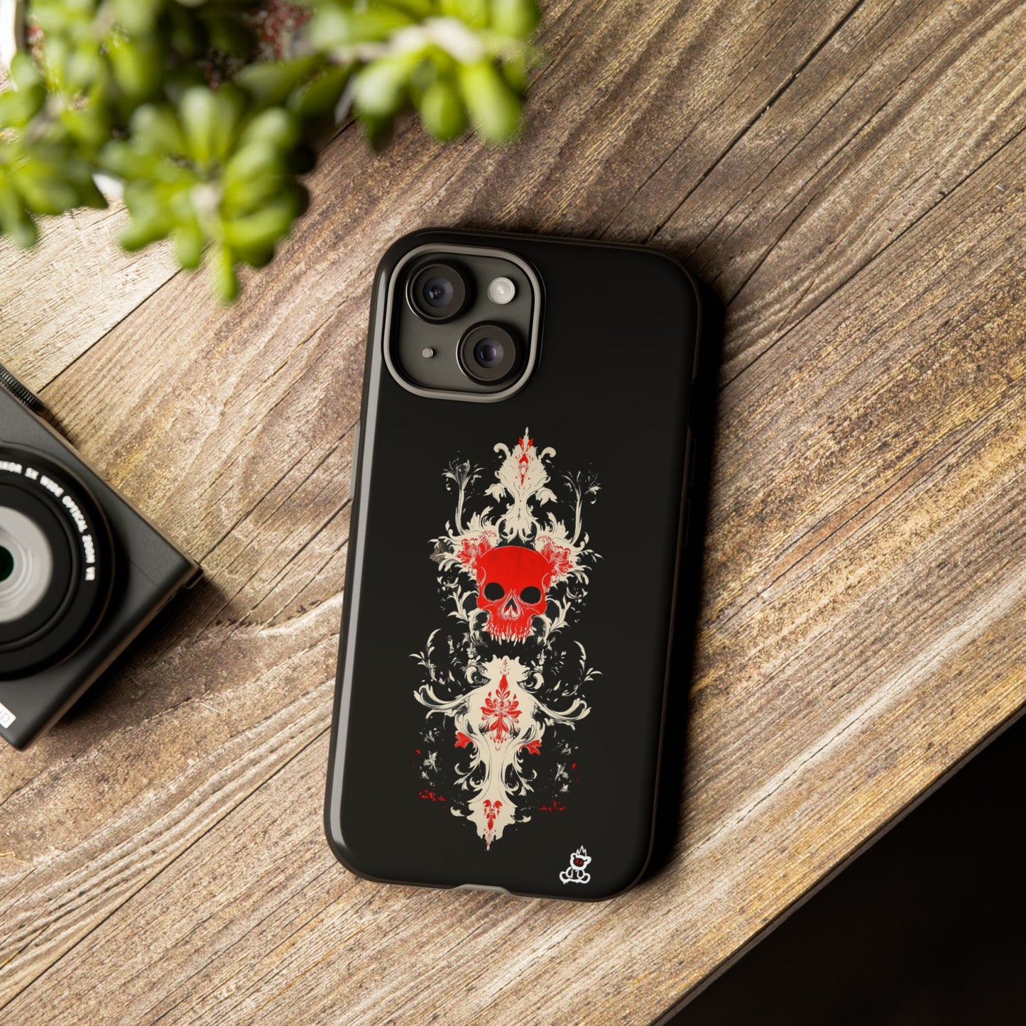 Tough Cases: Crimson Baroque Skull