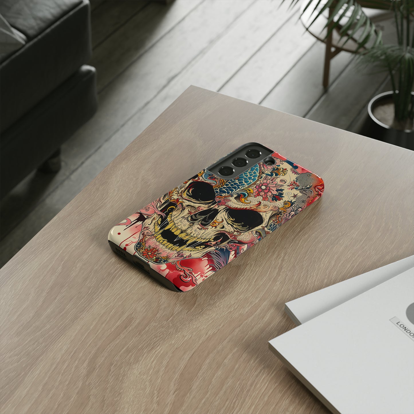 Tough Phone Case Skull 05