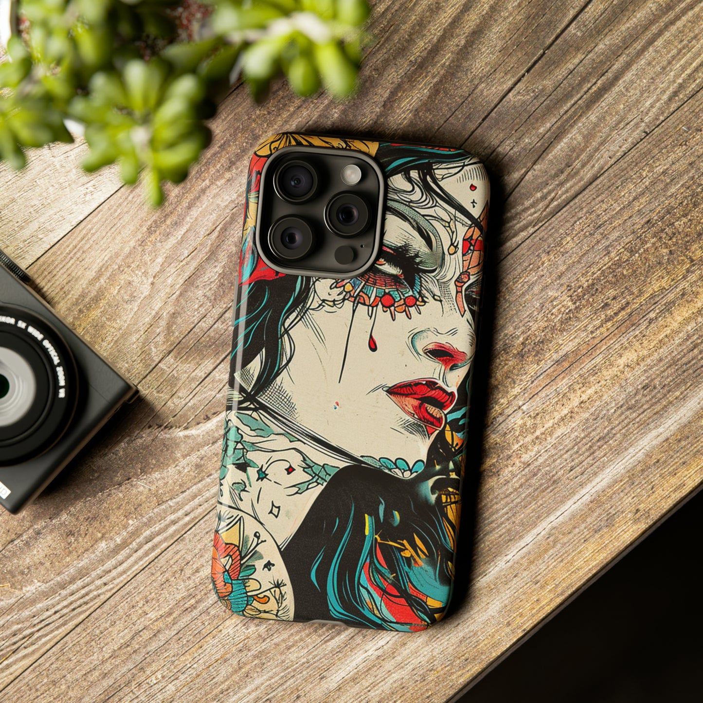 Tough Phone Case Lady 02
