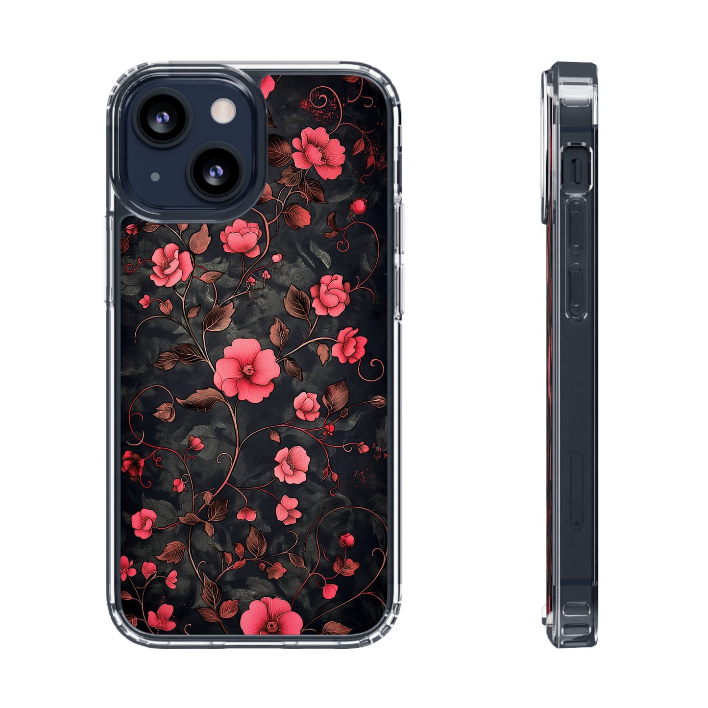 Clear Phone Cases Floral Art